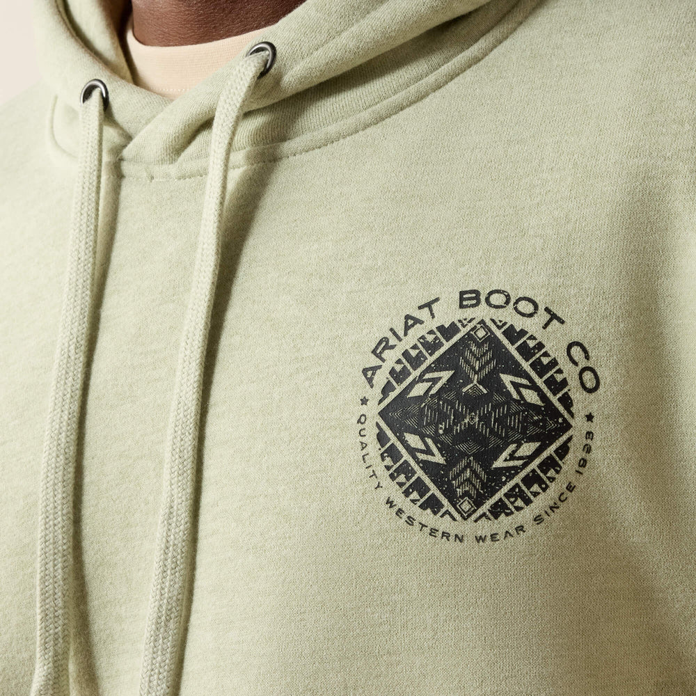 Men Ariat Southwest Sunset Fade Seal Hoodie | Ariat on sale