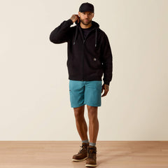 Men Rebar Lightweight Label Full Zip Hoodie | Ariat for sale