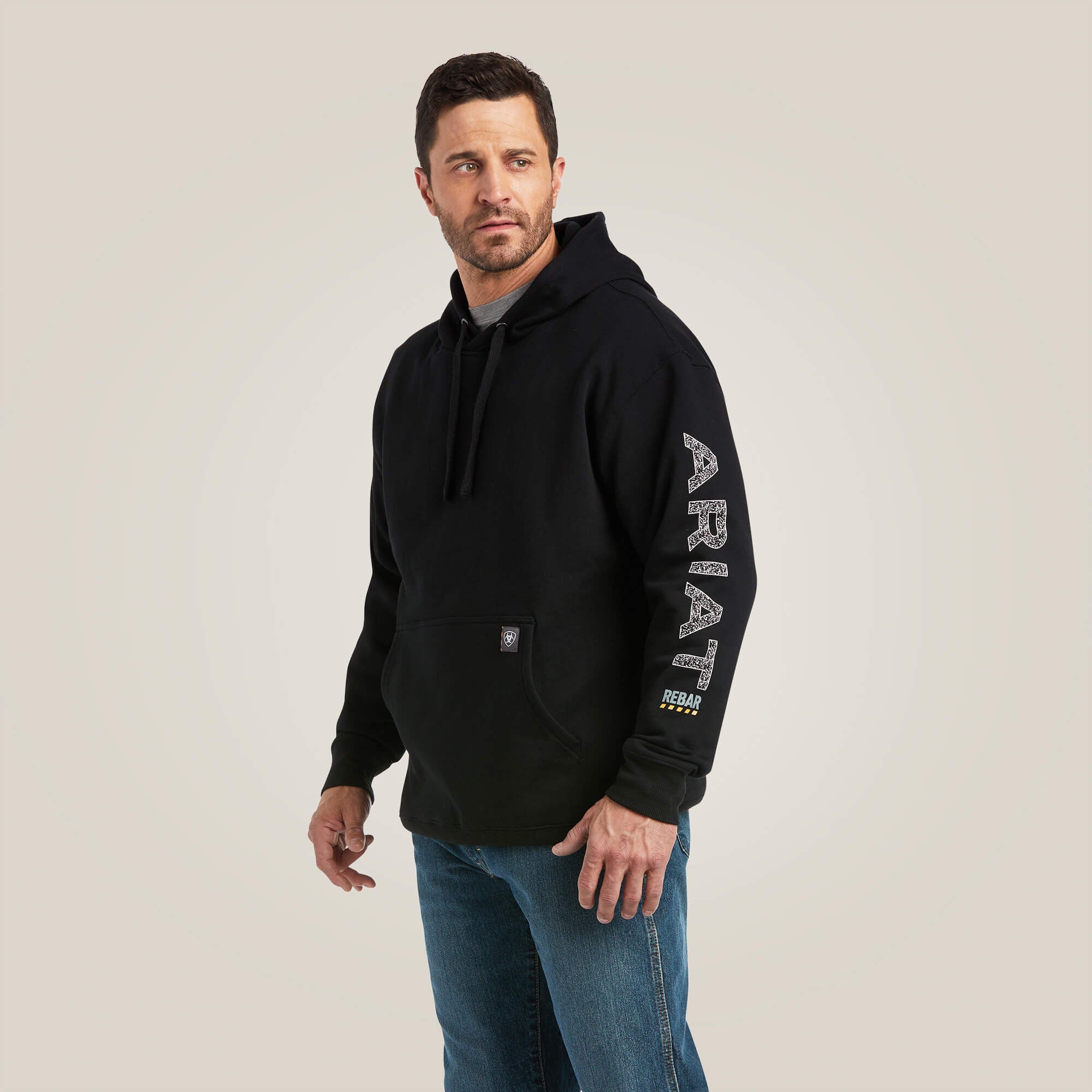 Men Rebar Roughneck Pullover Hoodie | Ariat Discount