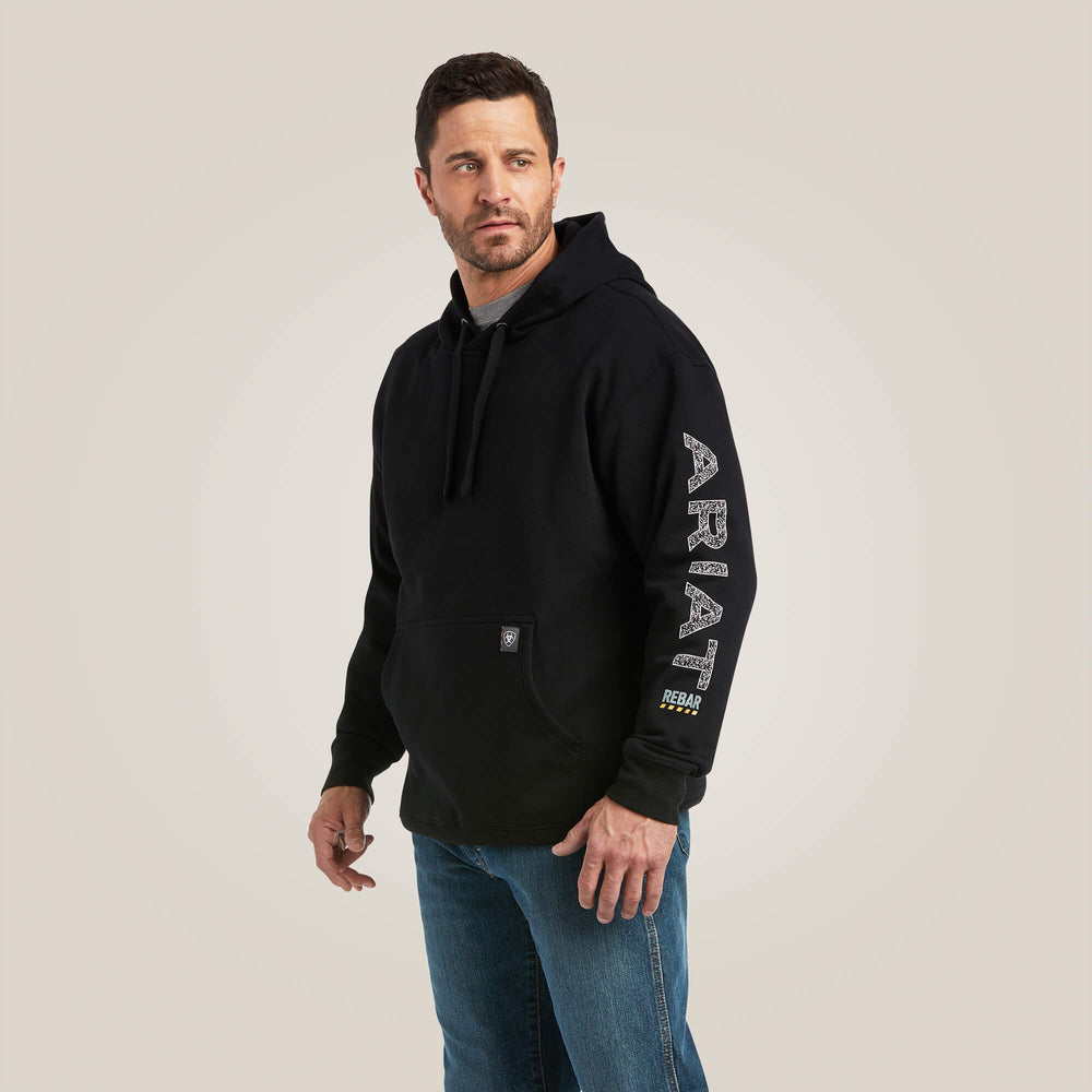 Men Rebar Roughneck Pullover Hoodie | Ariat Discount