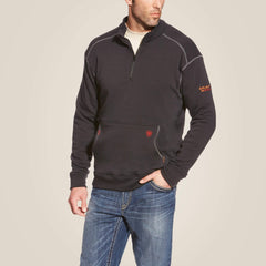 Men FR Polartec Fleece 1/4 Zip Top | Ariat Online