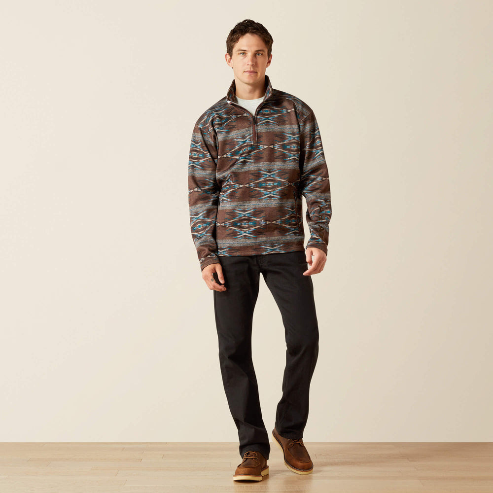 Men Caldwell Logo 1/4 Zip Sweater | Ariat Outlet