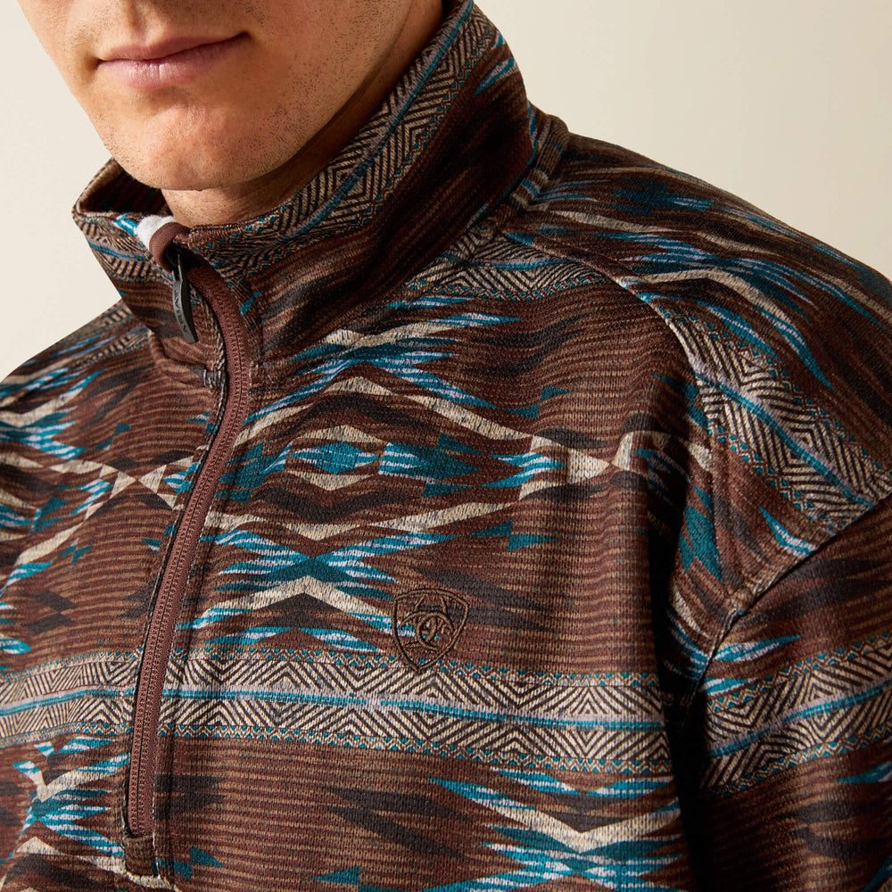 Men Caldwell Logo 1/4 Zip Sweater | Ariat Outlet