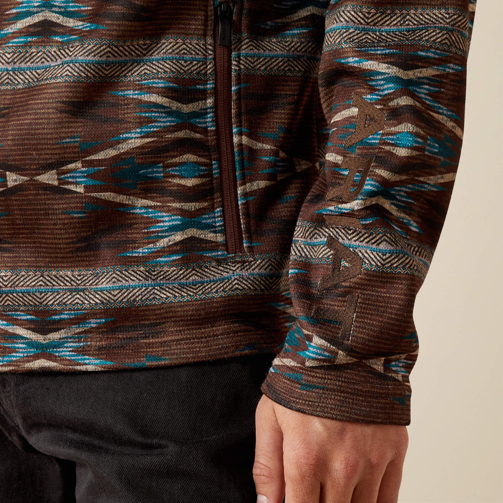 Men Caldwell Logo 1/4 Zip Sweater | Ariat Outlet