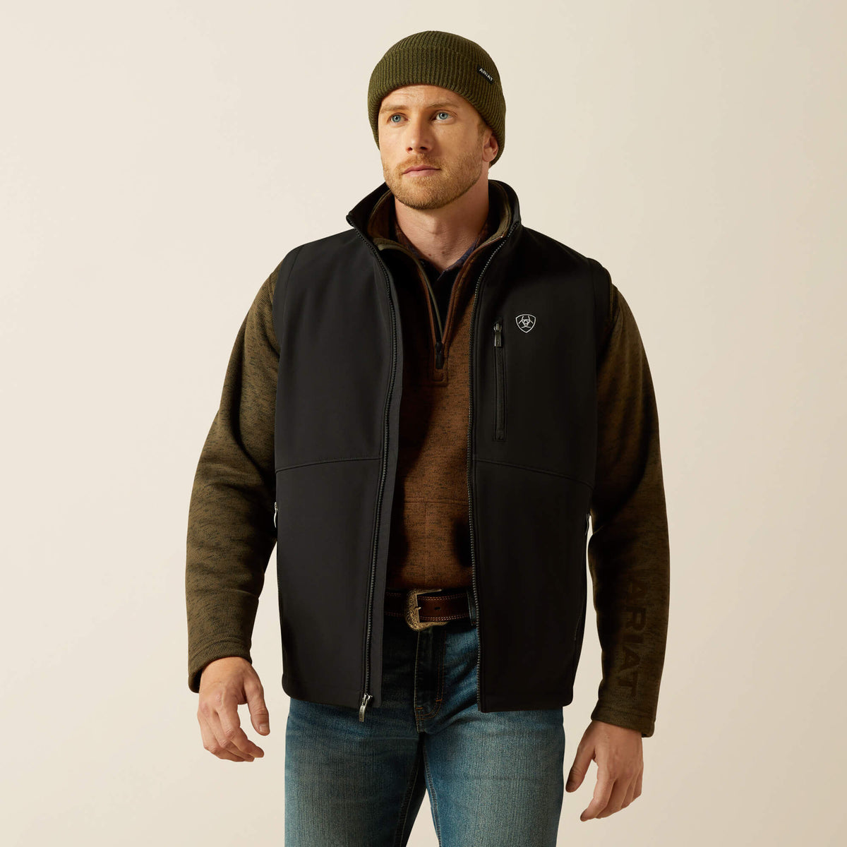 Men Logo Softshell Vest | Ariat