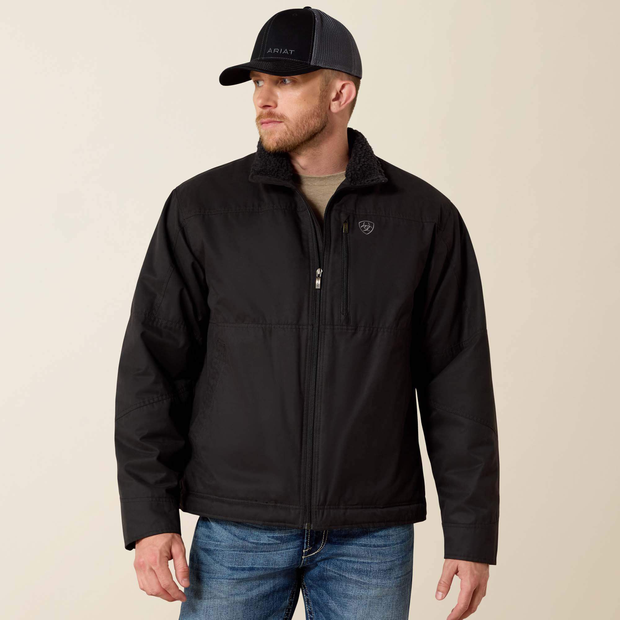 Men Grizzly Canvas Jacket | Ariat for sale