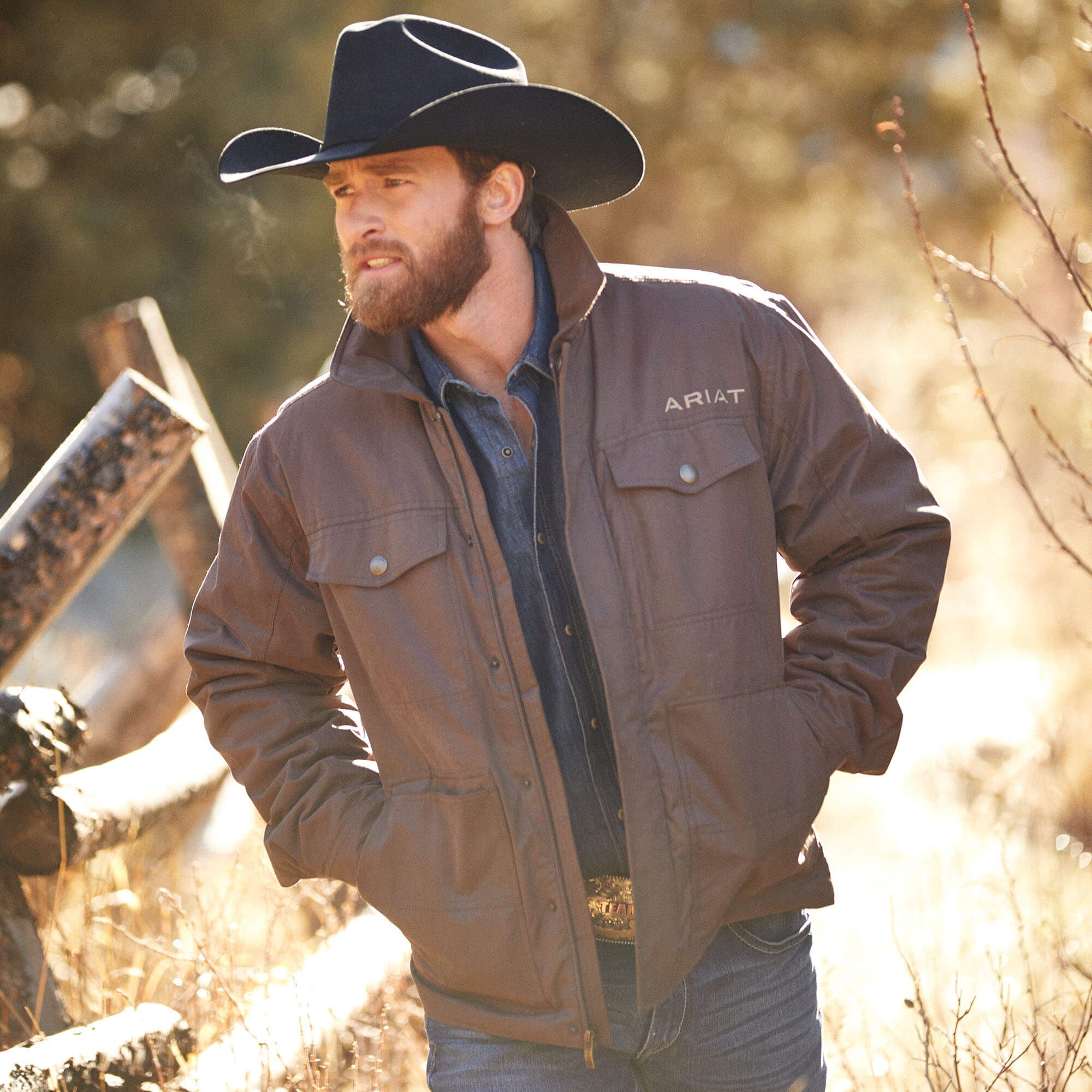 Men Grizzly 2.0 Canvas Conceal and Carry Jacket | Ariat