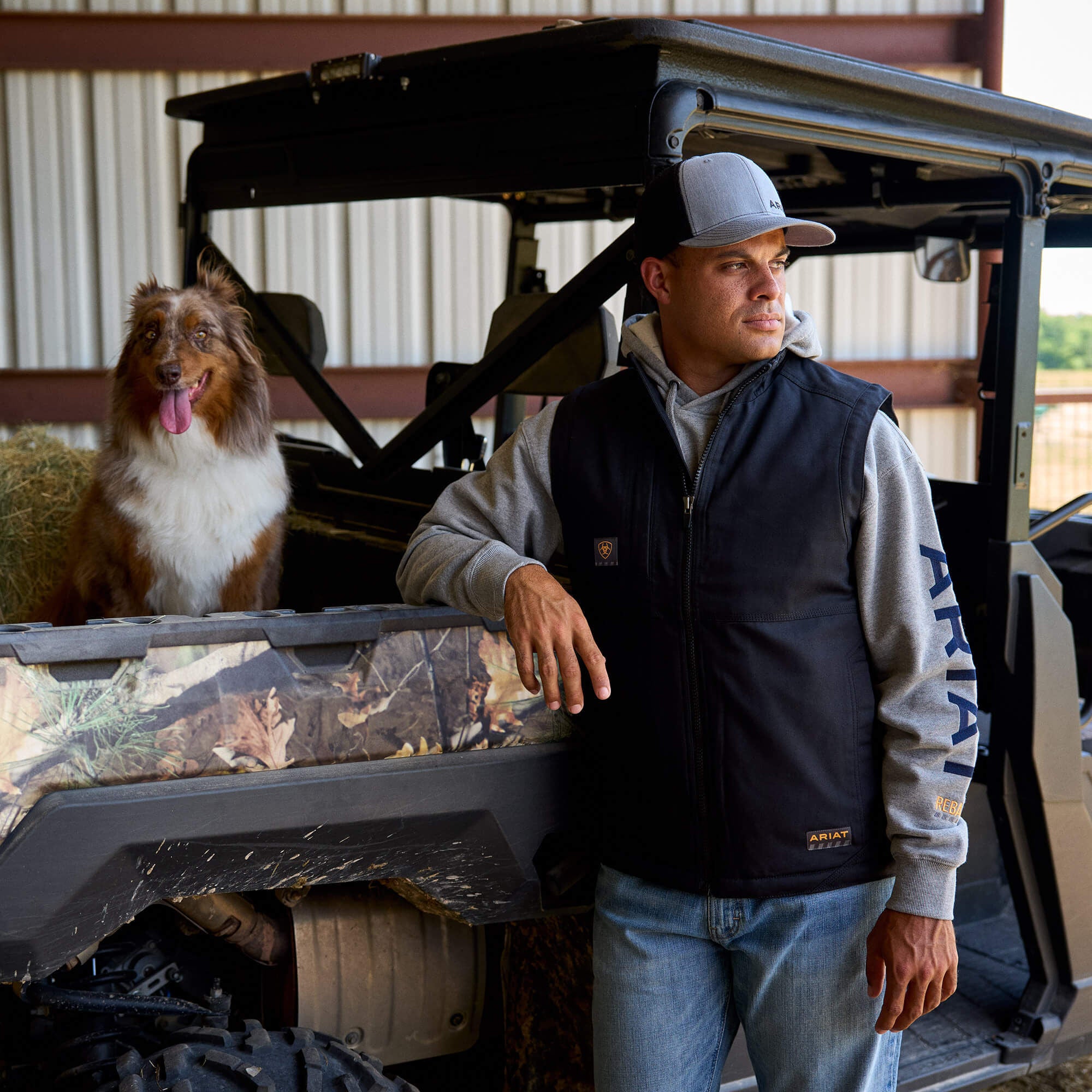 Men Rebar DuraCanvas Vest | Ariat Outlet