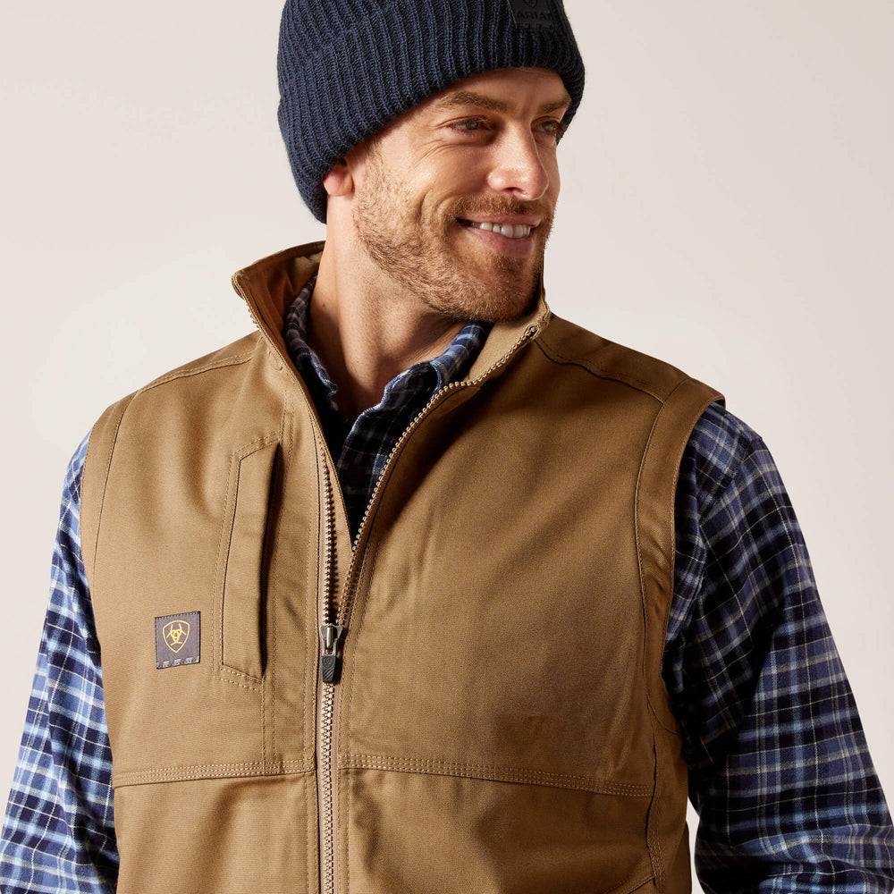 Men Rebar DuraCanvas Vest | Ariat Online