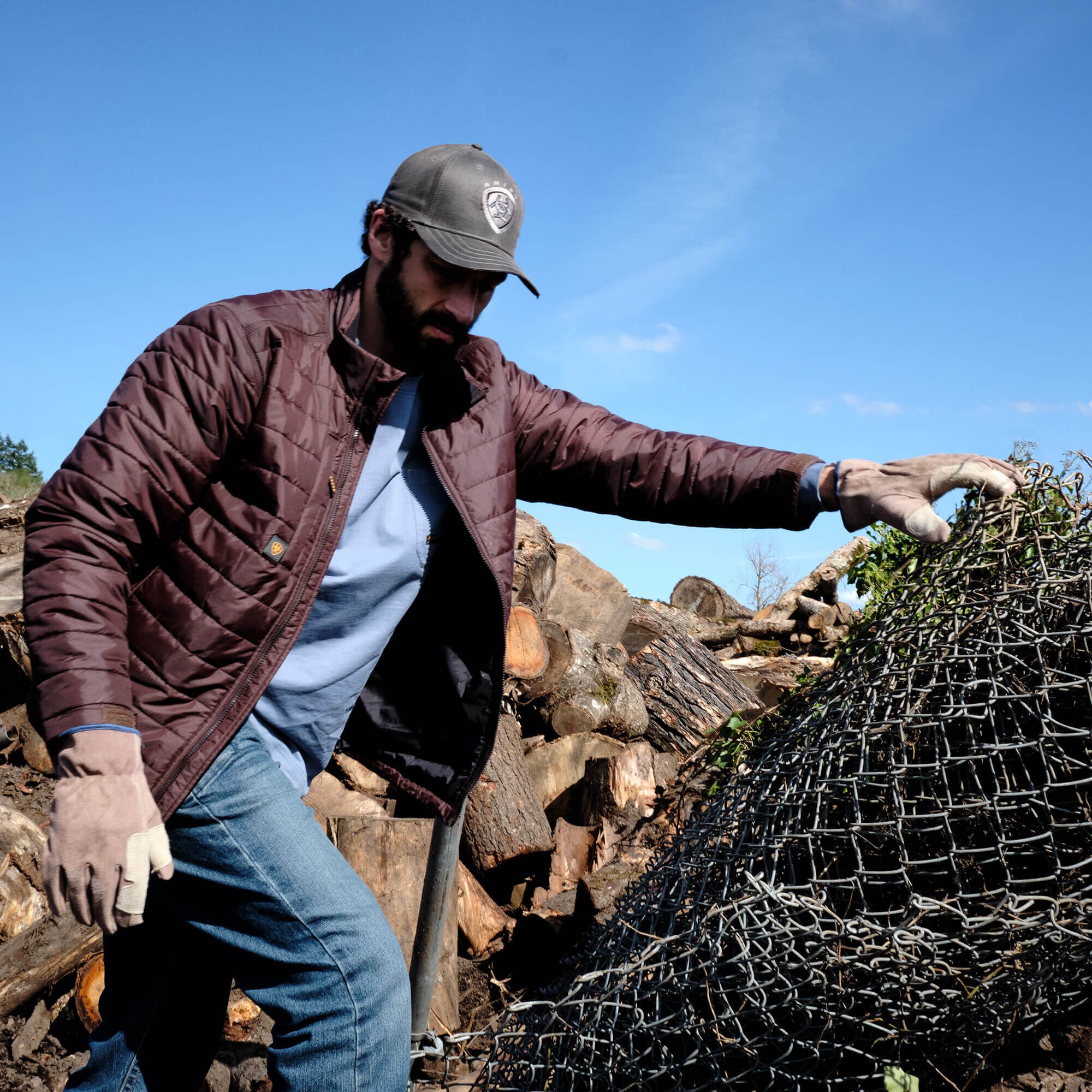 Men Rebar Cordura Ripstop Lightweight Insulated Jacket | Ariat us