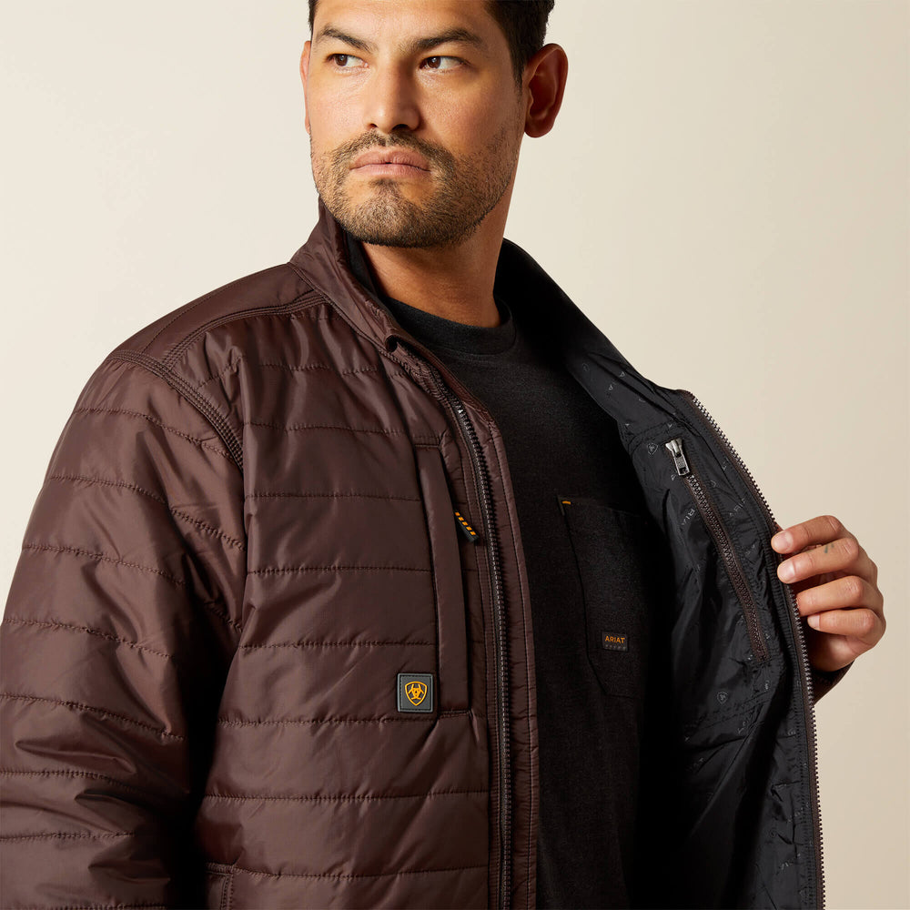 Men Rebar Cordura Ripstop Lightweight Insulated Jacket | Ariat us