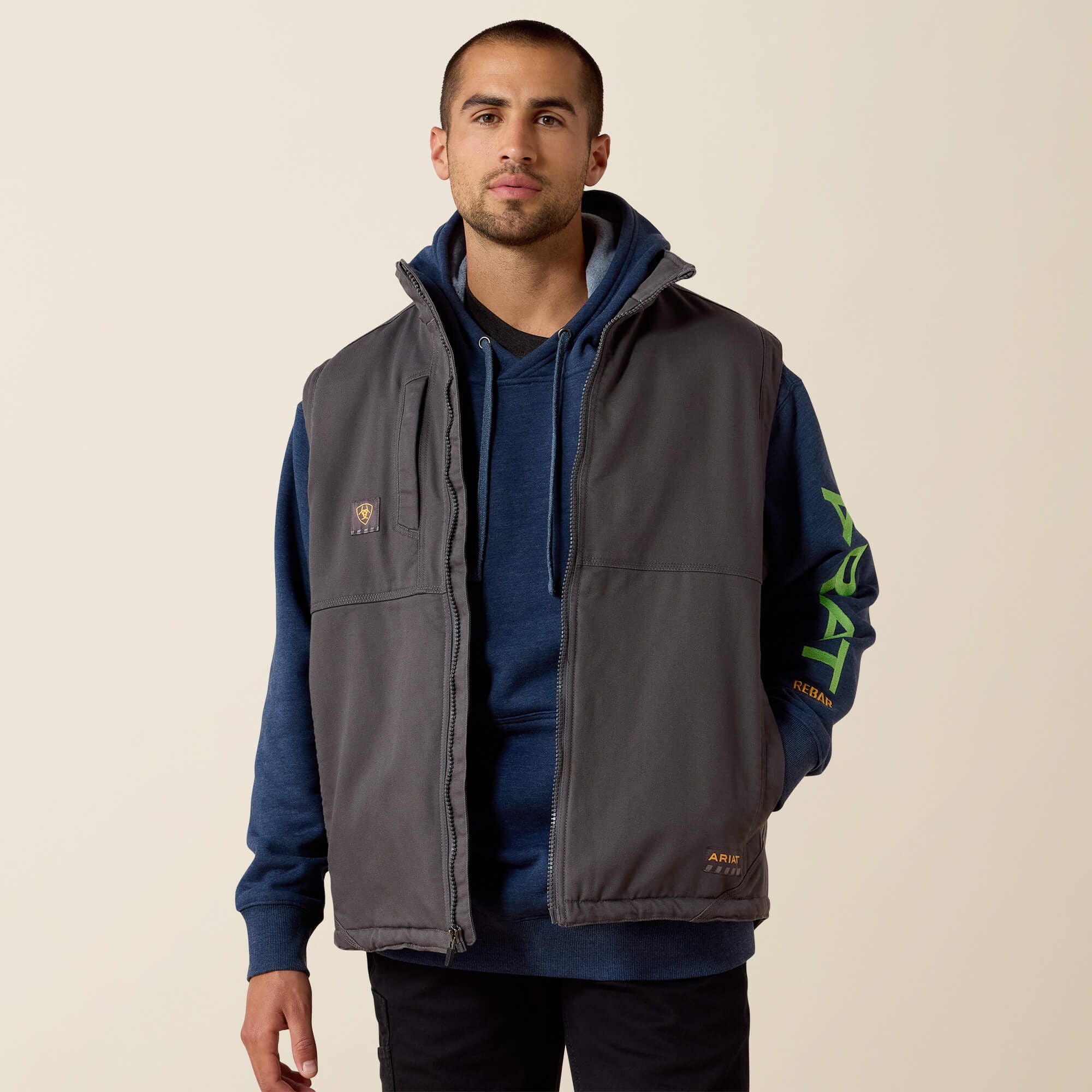 Men Rebar DuraCanvas Vest | Ariat for sale