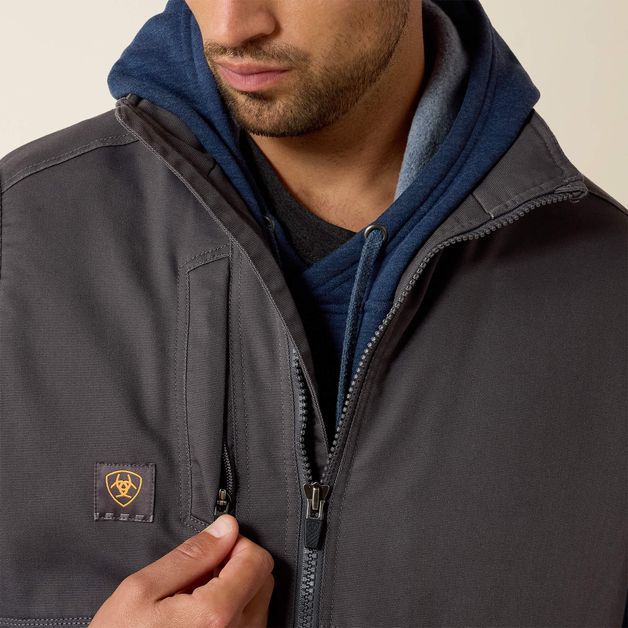 Men Rebar DuraCanvas Vest | Ariat for sale