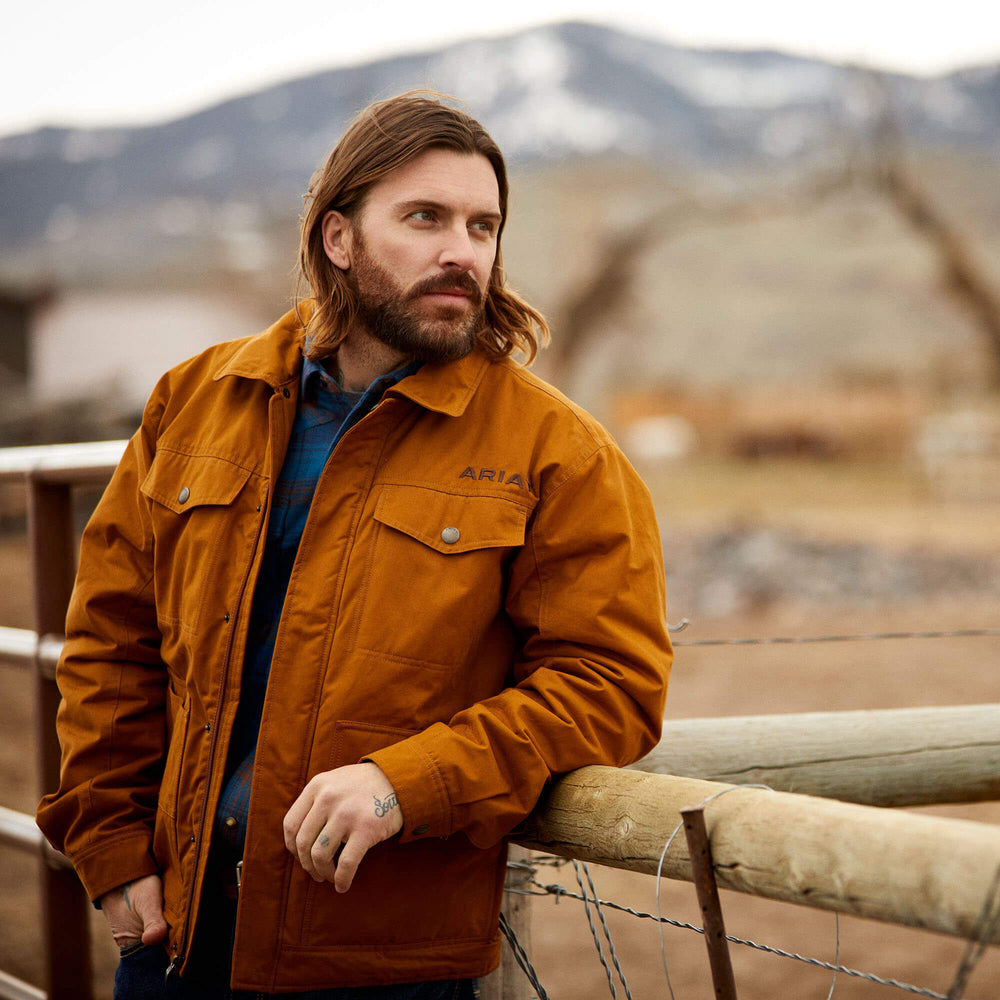Men Grizzly 2.0 Canvas Conceal and Carry Jacket | Ariat Outlet