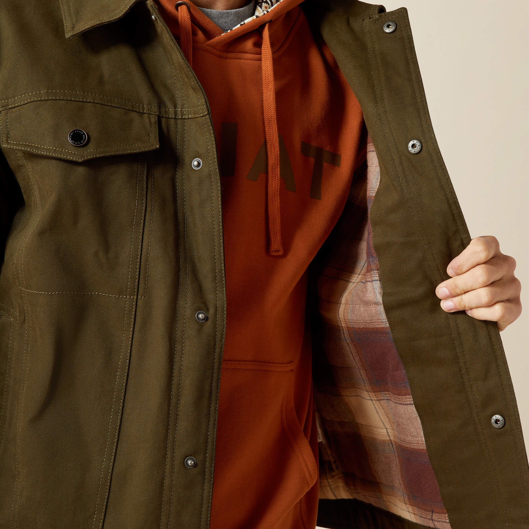Men Canvas Rancher Jacket | Ariat on sale