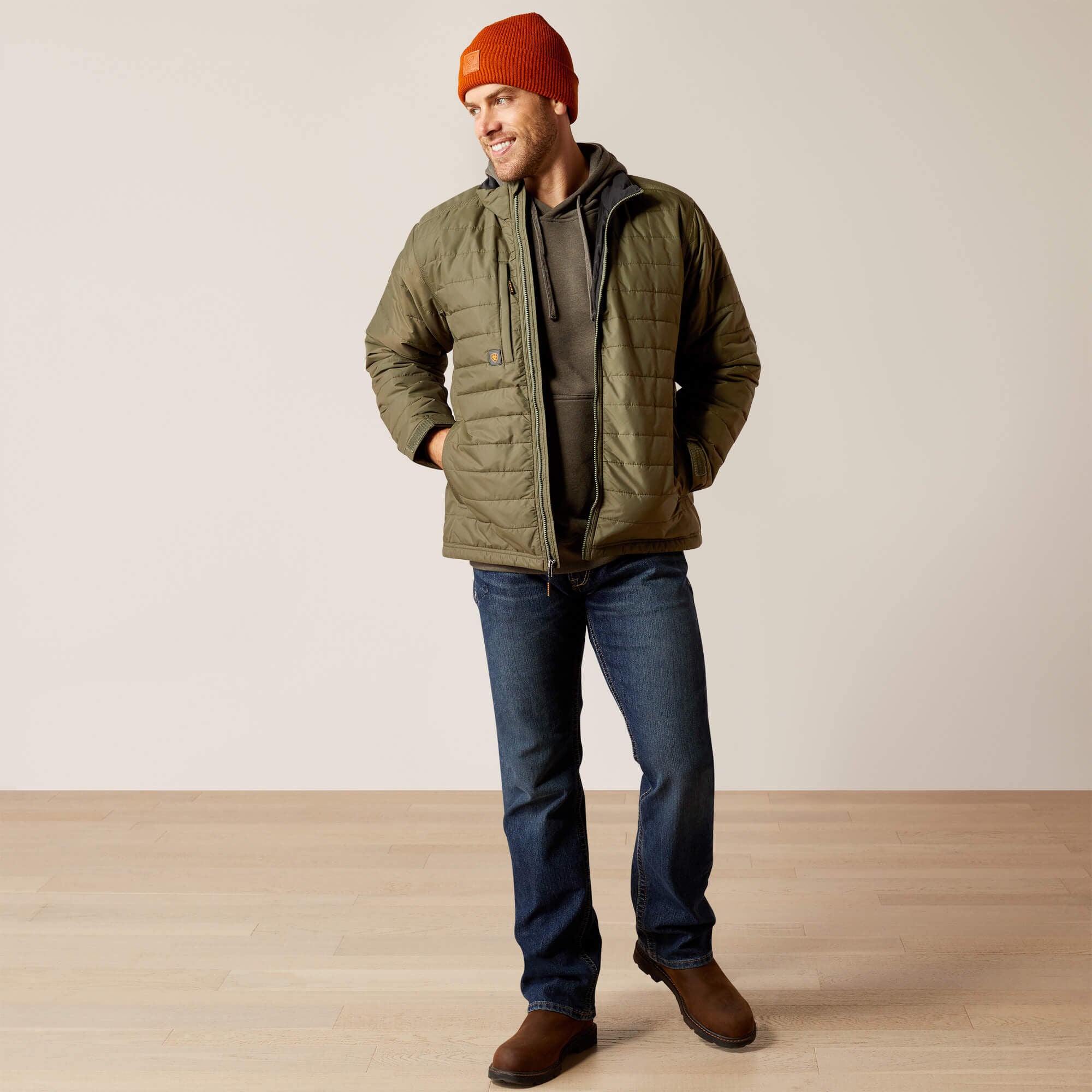 Men Rebar Cordura Ripstop Lightweight Insulated Jacket | Ariat for sale