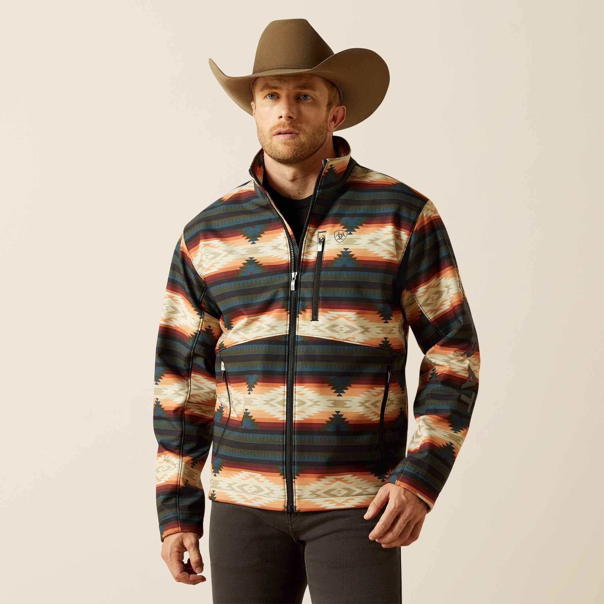 Men Logo Softshell Jacket | Ariat