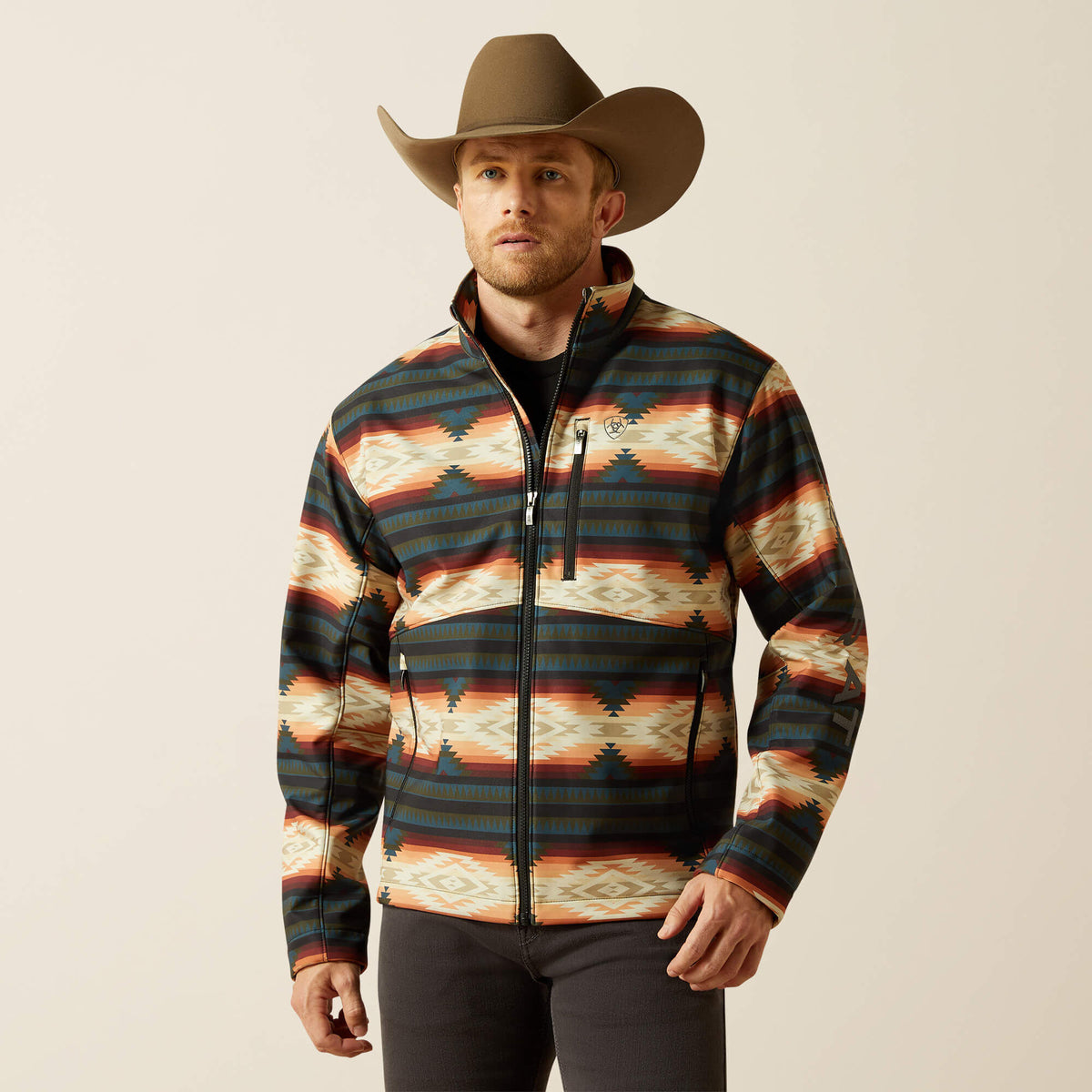 Men Logo Softshell Jacket | Ariat