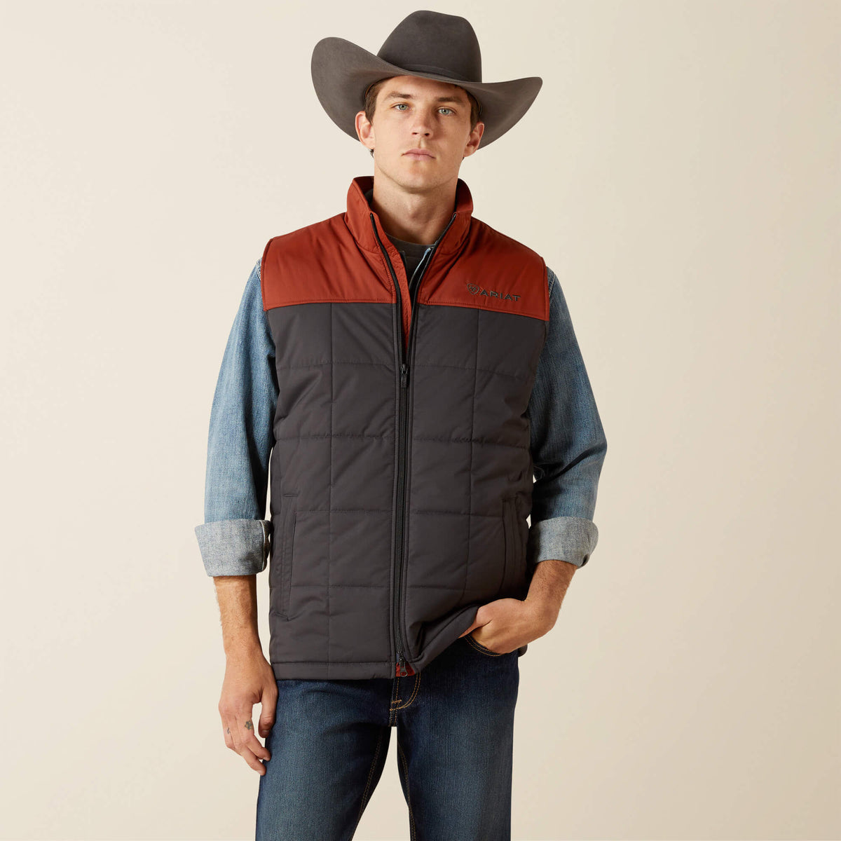 Men Crius Insulated Vest | Ariat on sale