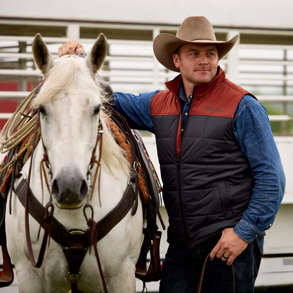 Men Crius Insulated Vest | Ariat on sale