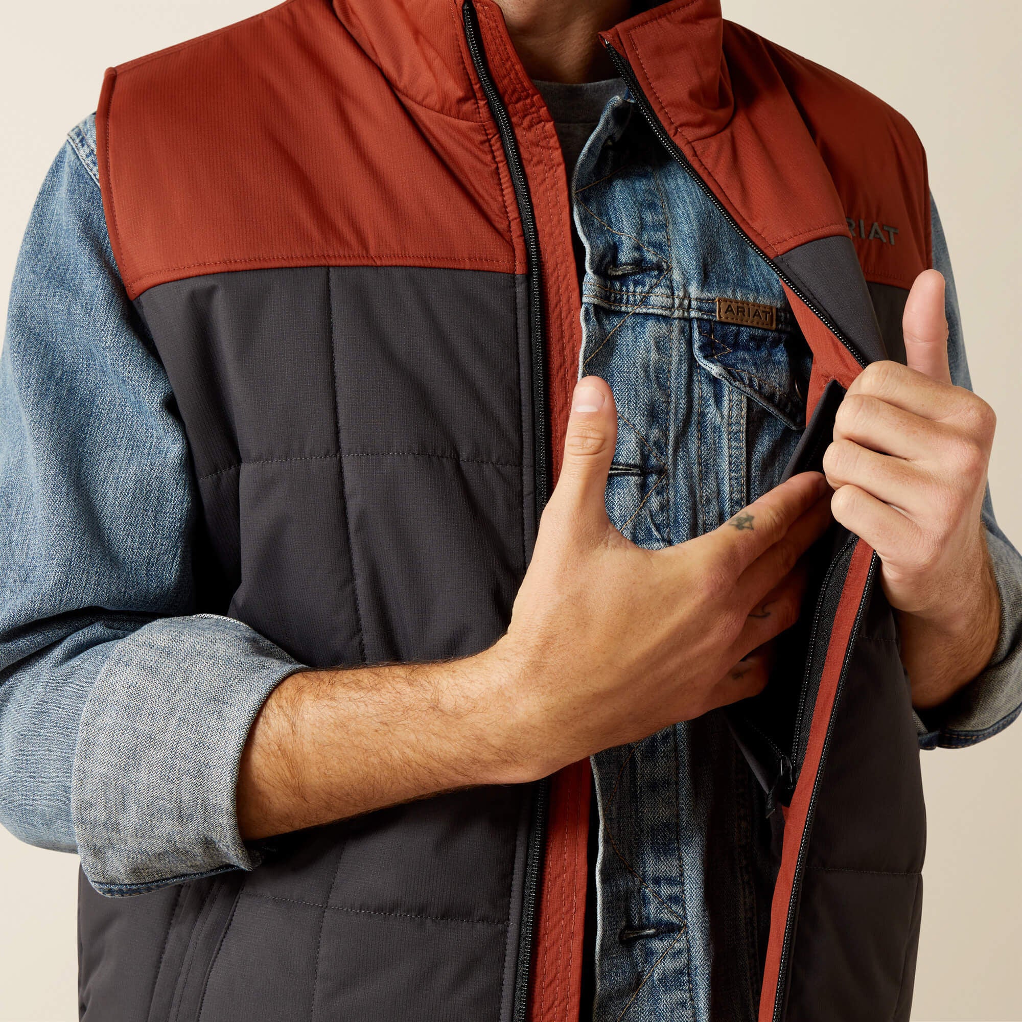 Men Crius Insulated Vest | Ariat on sale