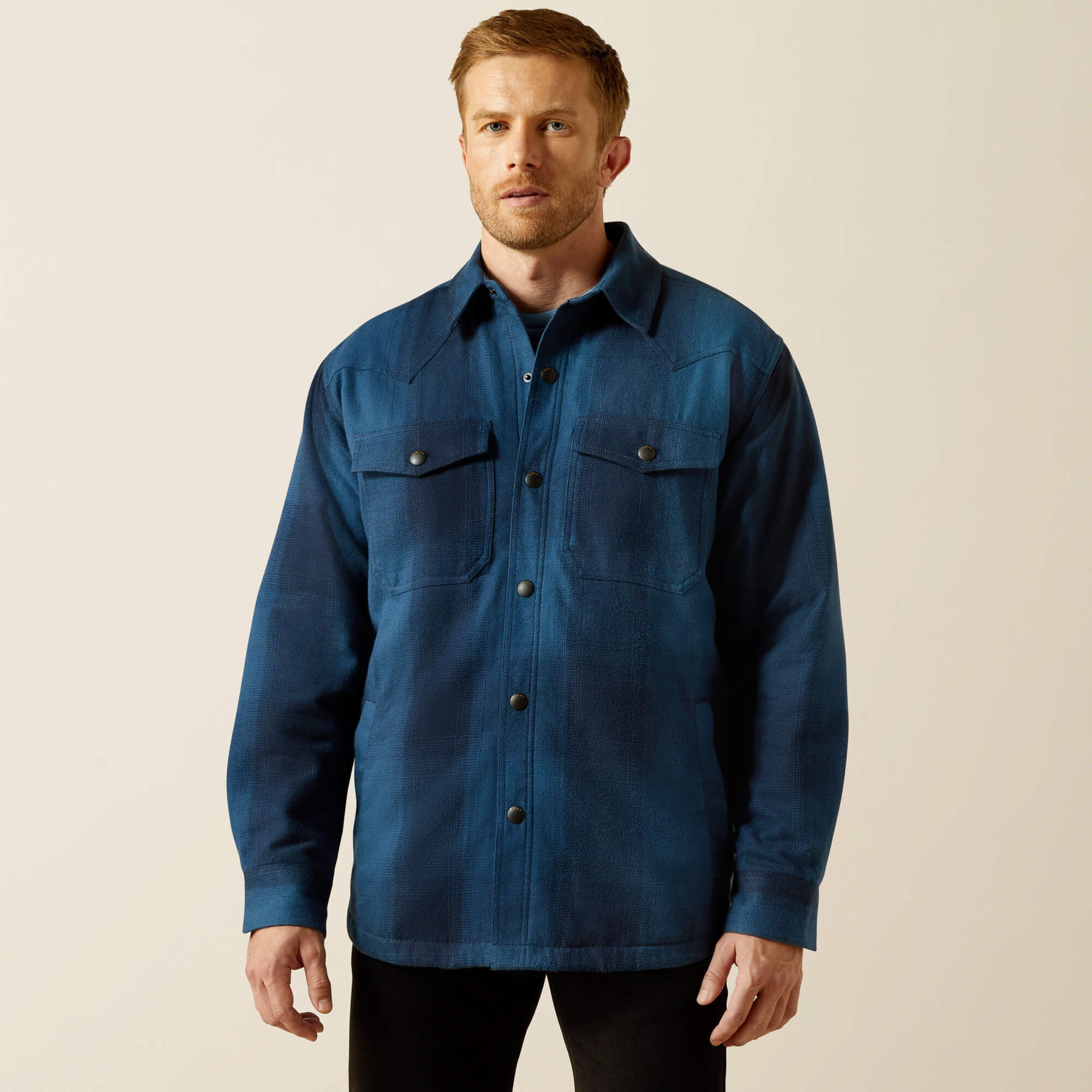 Men Retro Shirt Jacket | Ariat on sale