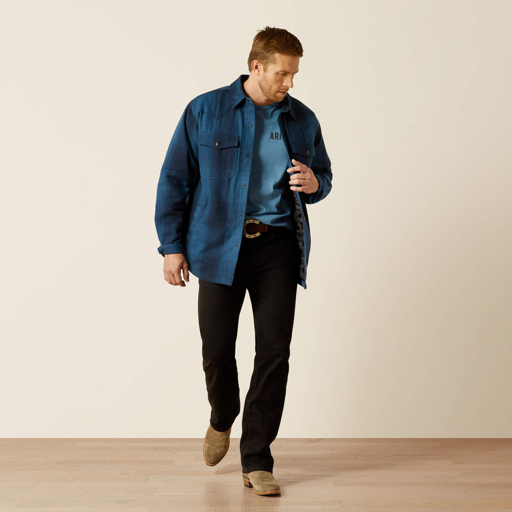 Men Retro Shirt Jacket | Ariat on sale