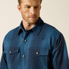 Men Retro Shirt Jacket | Ariat on sale