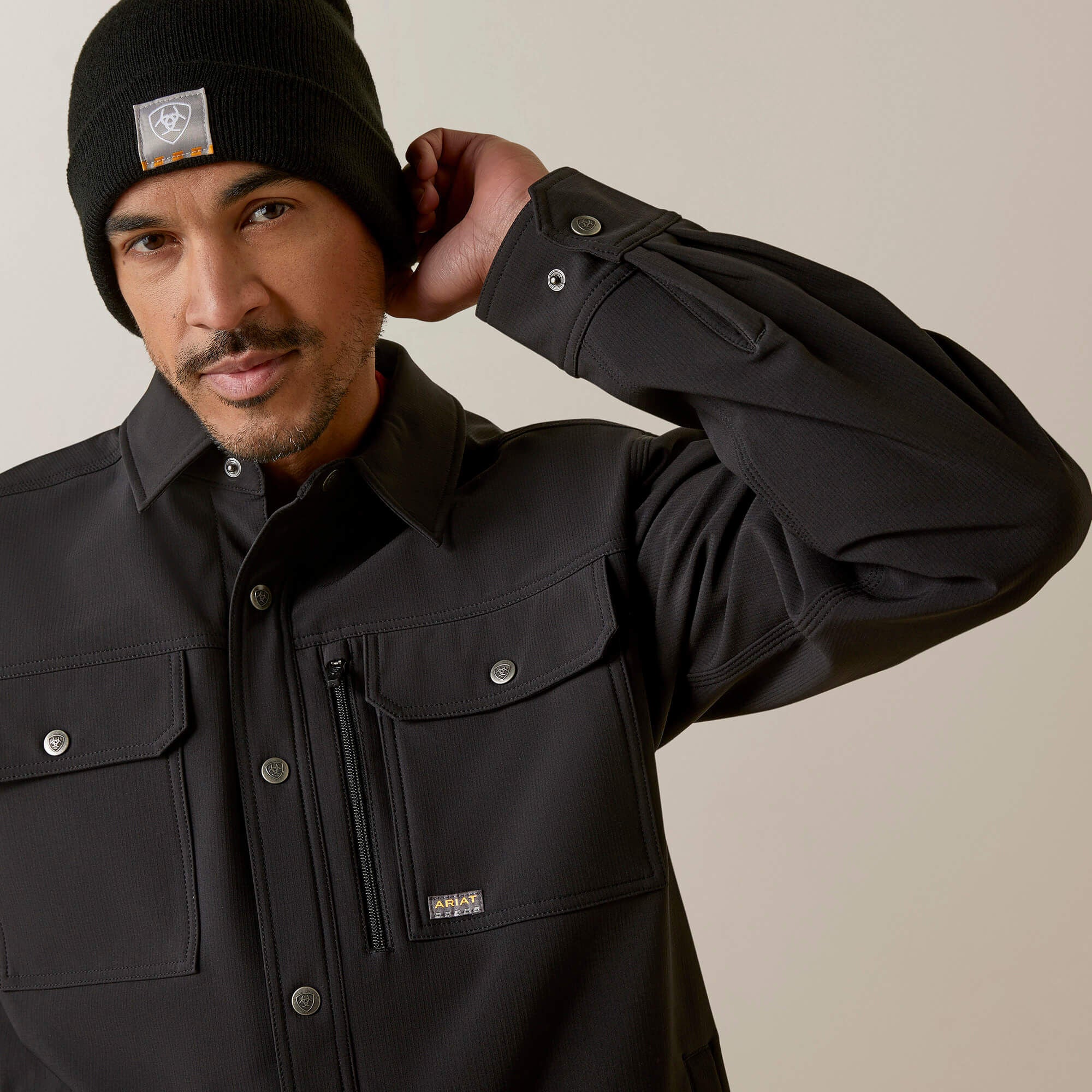 Men Rebar DuraStretch Utility Softshell Shirt Jacket | Ariat