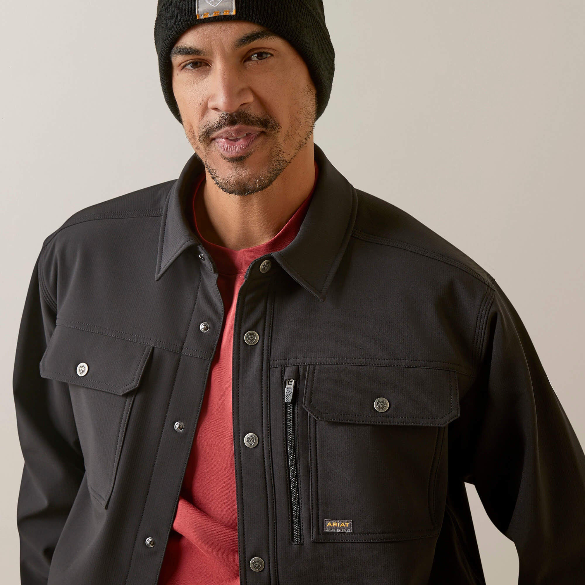 Men Rebar DuraStretch Utility Softshell Shirt Jacket | Ariat