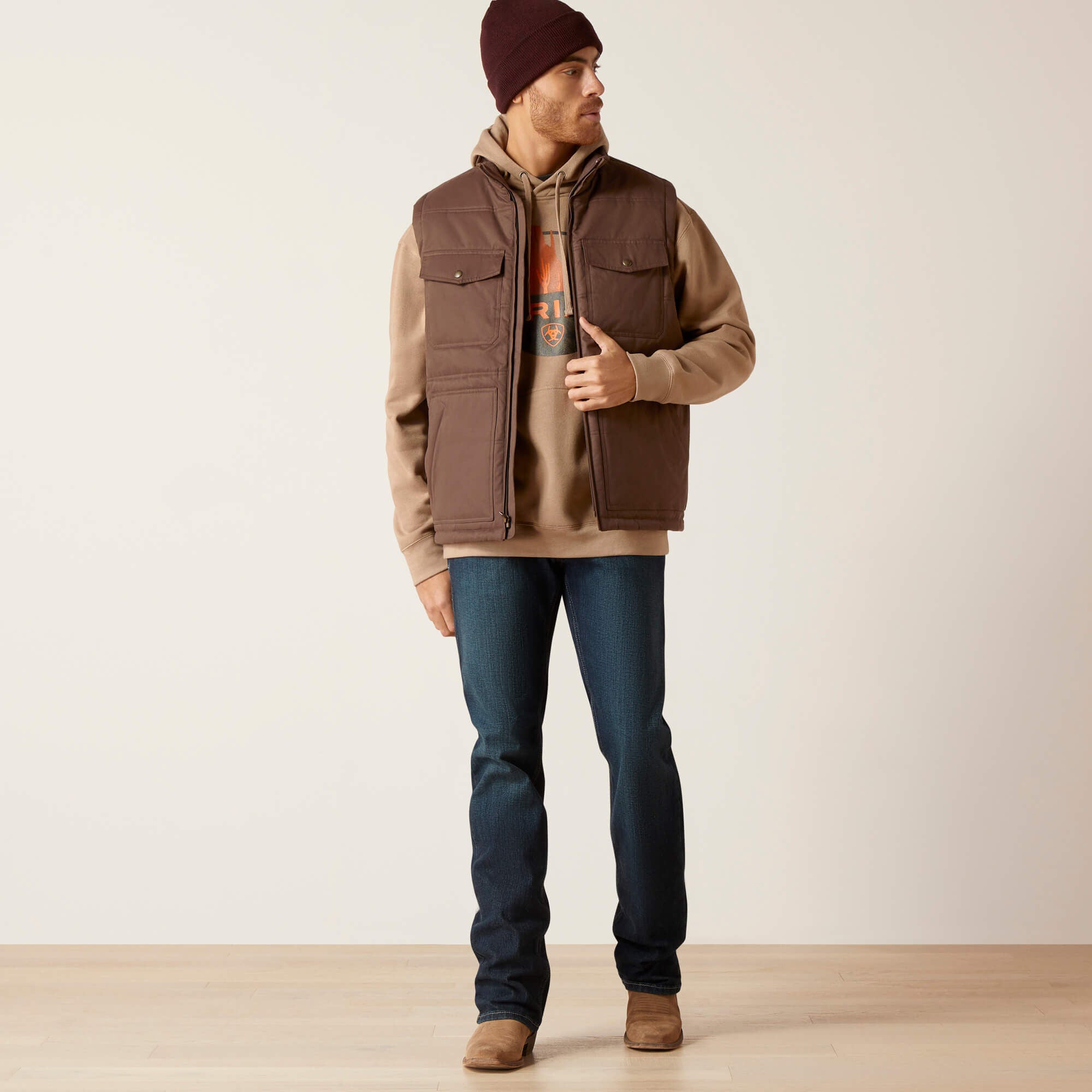 Men Grizzly 2.0 Canvas Conceal and Carry Vest | Ariat near me