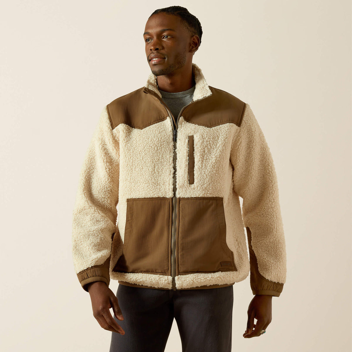 Men Western Sherpa Jacket | Ariat
