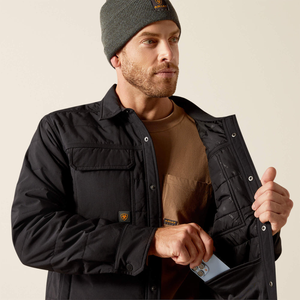Men Rebar Cordura Ripstop Insulated Shirt Jacket | Ariat near me