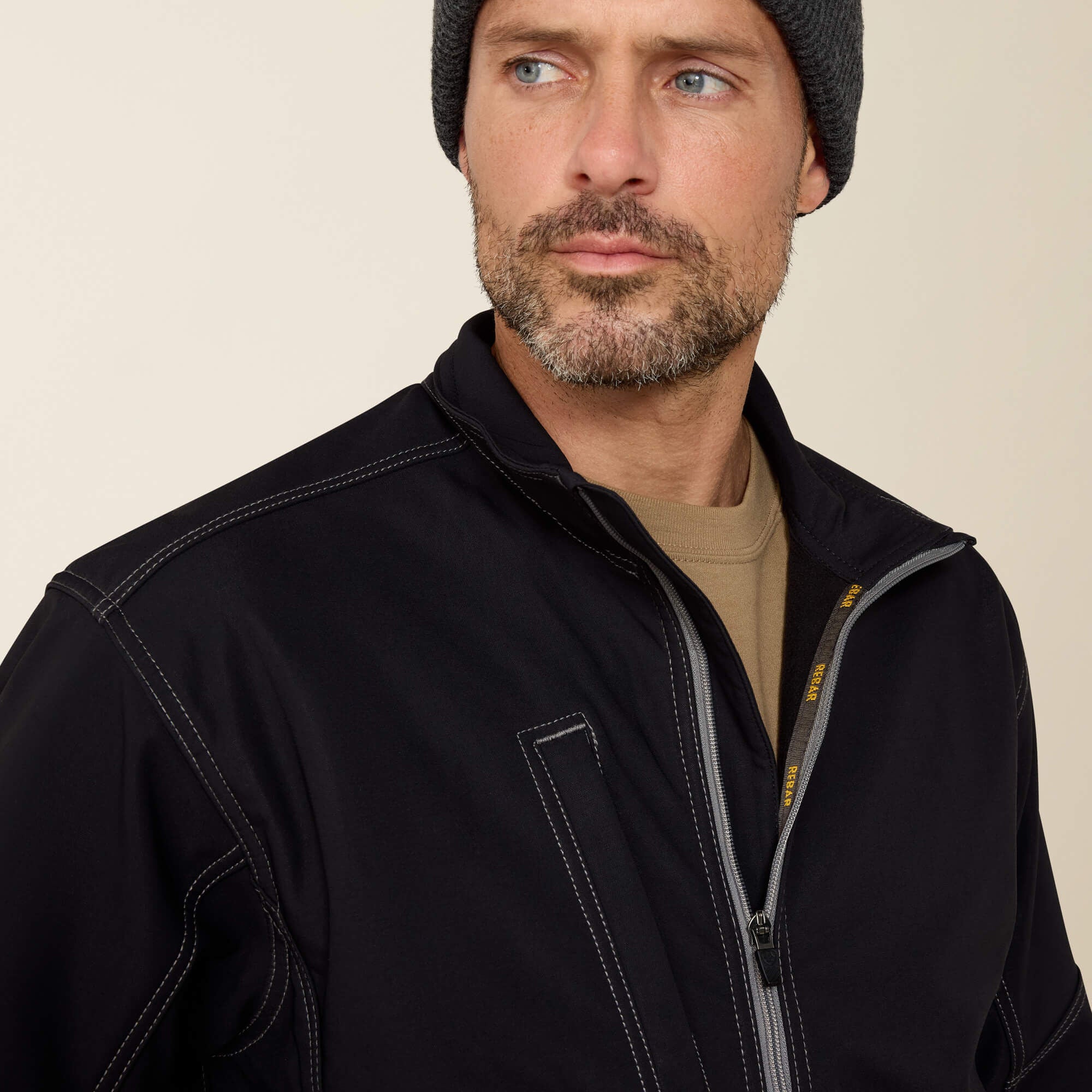 Men Rebar Stretch Canvas Softshell Jacket | Ariat on sale