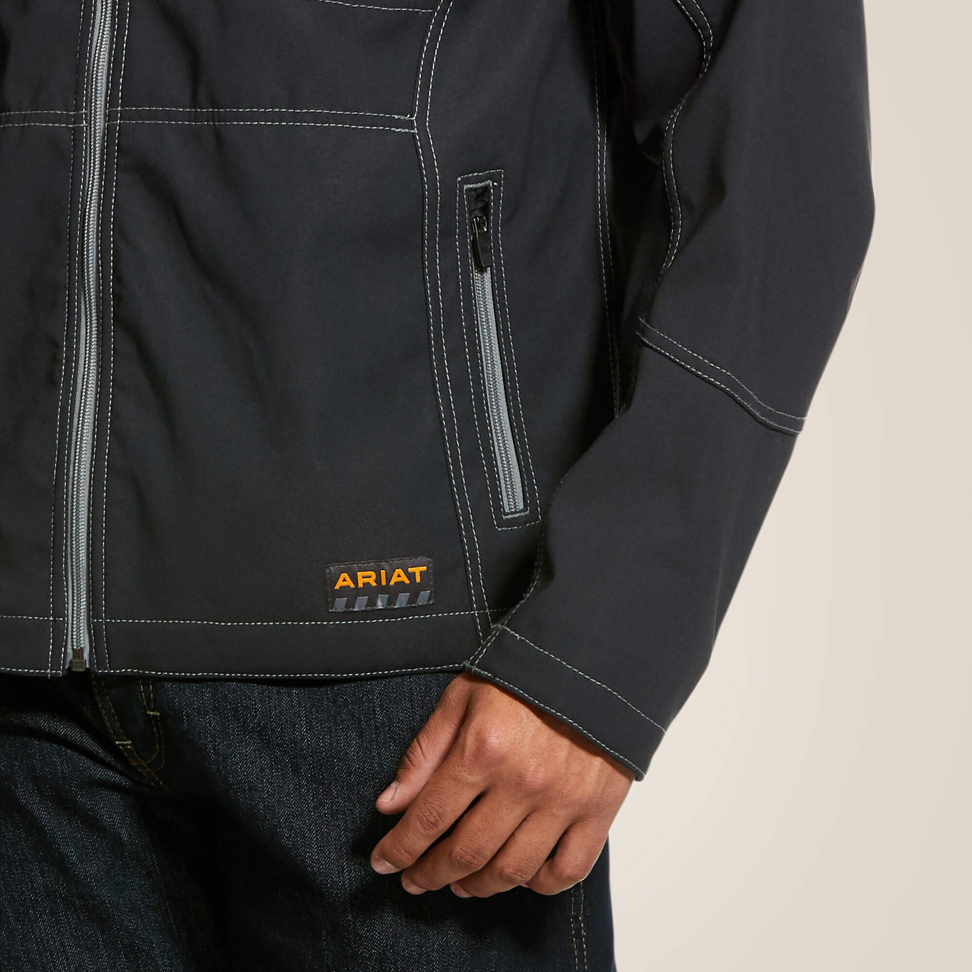 Men Rebar Stretch Canvas Softshell Jacket | Ariat on sale