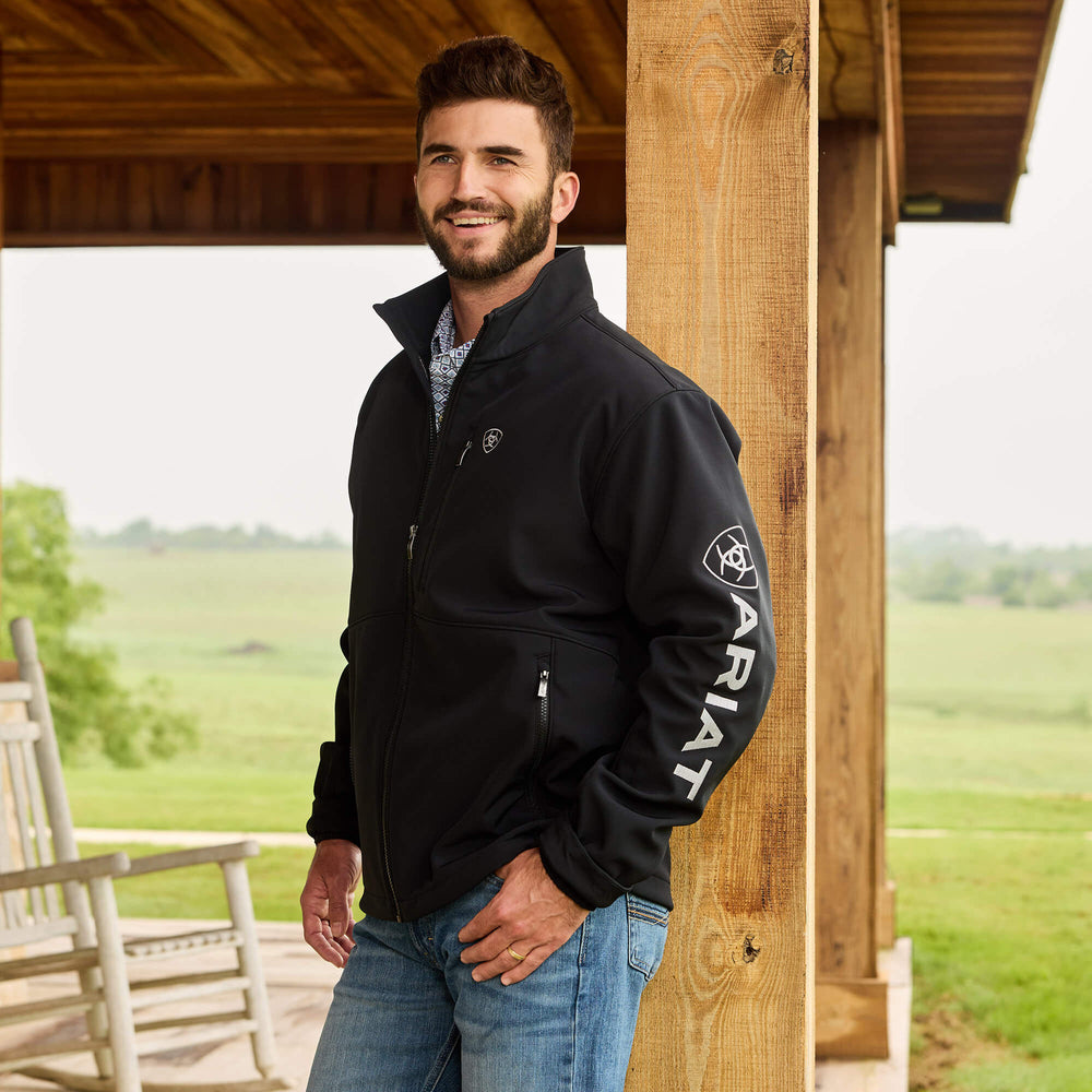 Men Logo Softshell Jacket | Ariat for sale