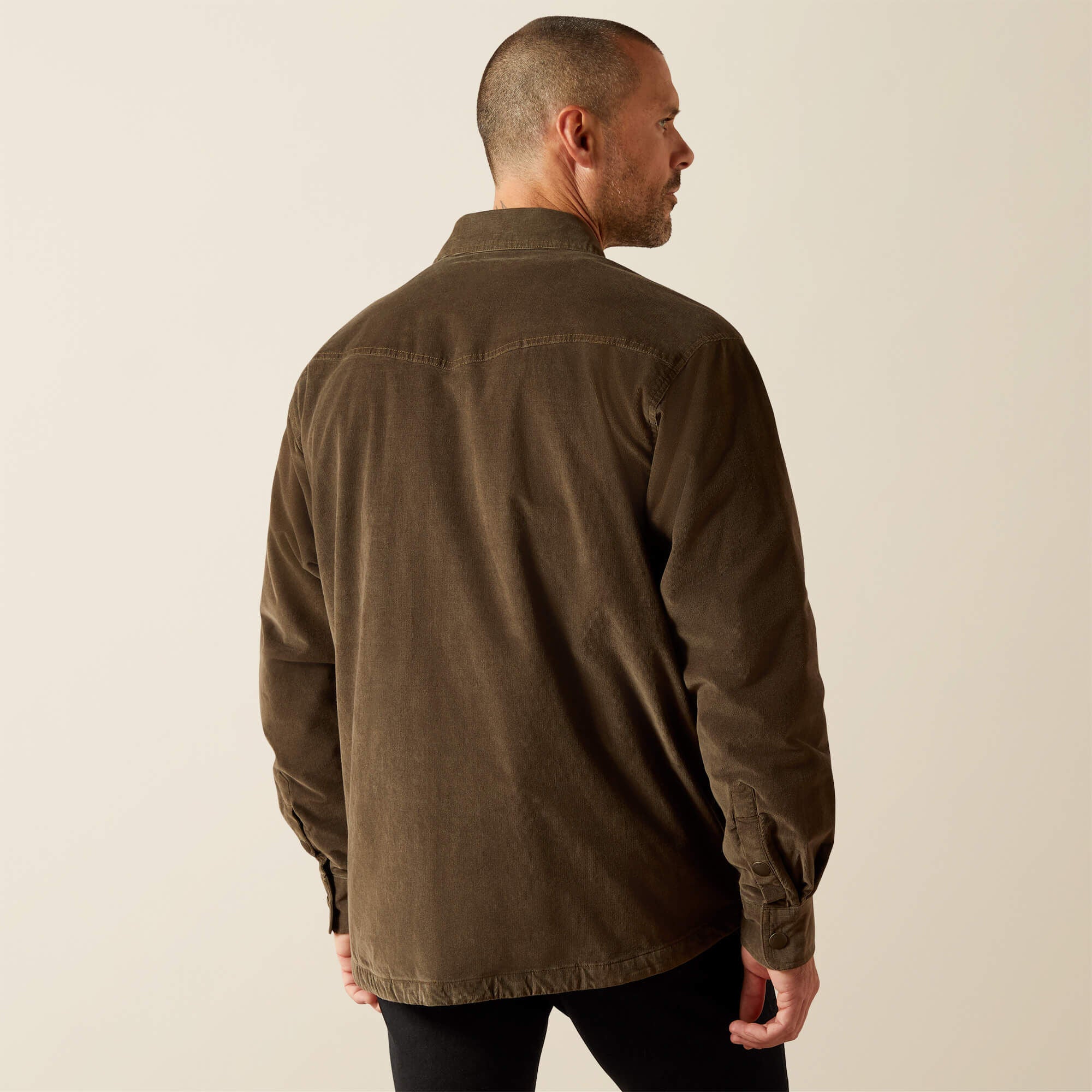 Men Retro Corduroy Shirt Jacket | Ariat Discount