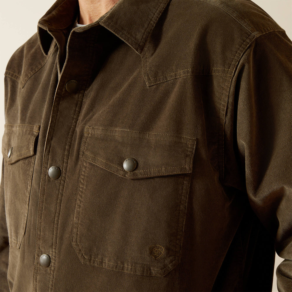 Men Retro Corduroy Shirt Jacket | Ariat Discount