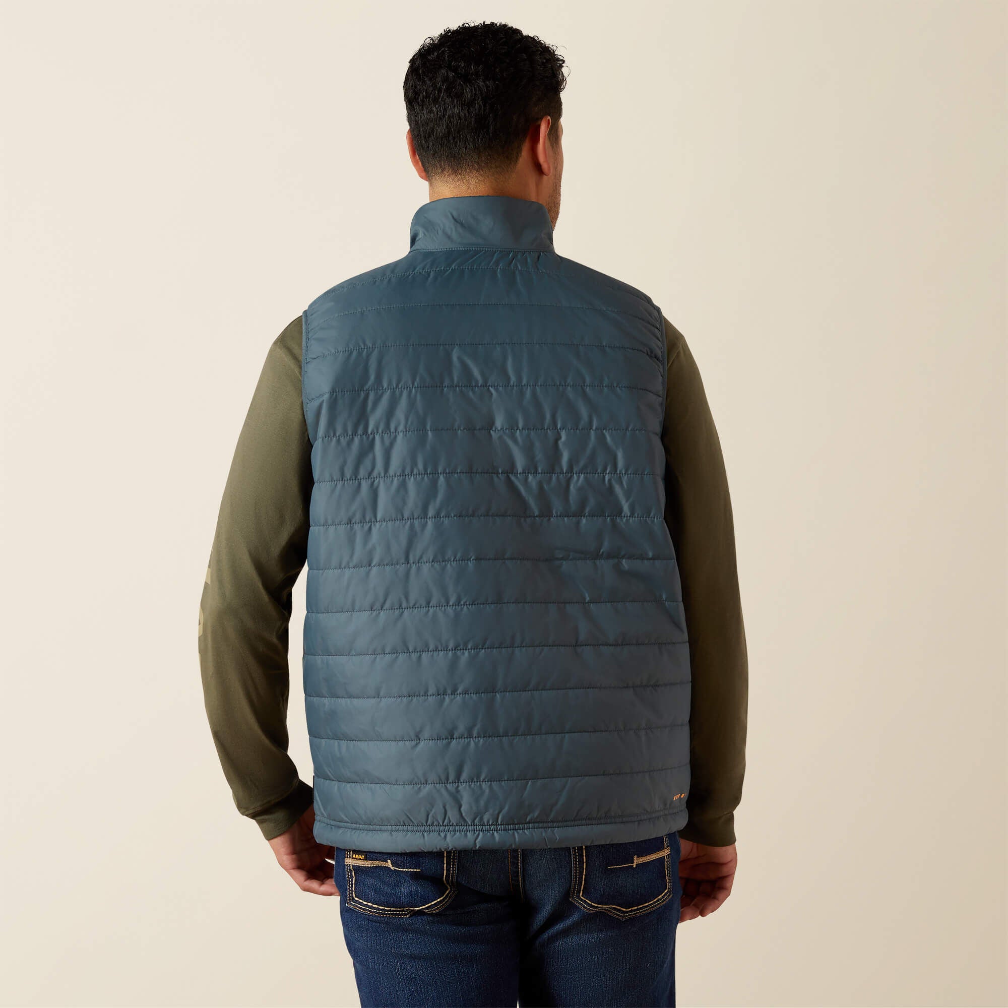 Men Rebar Cordura Ripstop Lightweight Insulated Vest | Ariat us