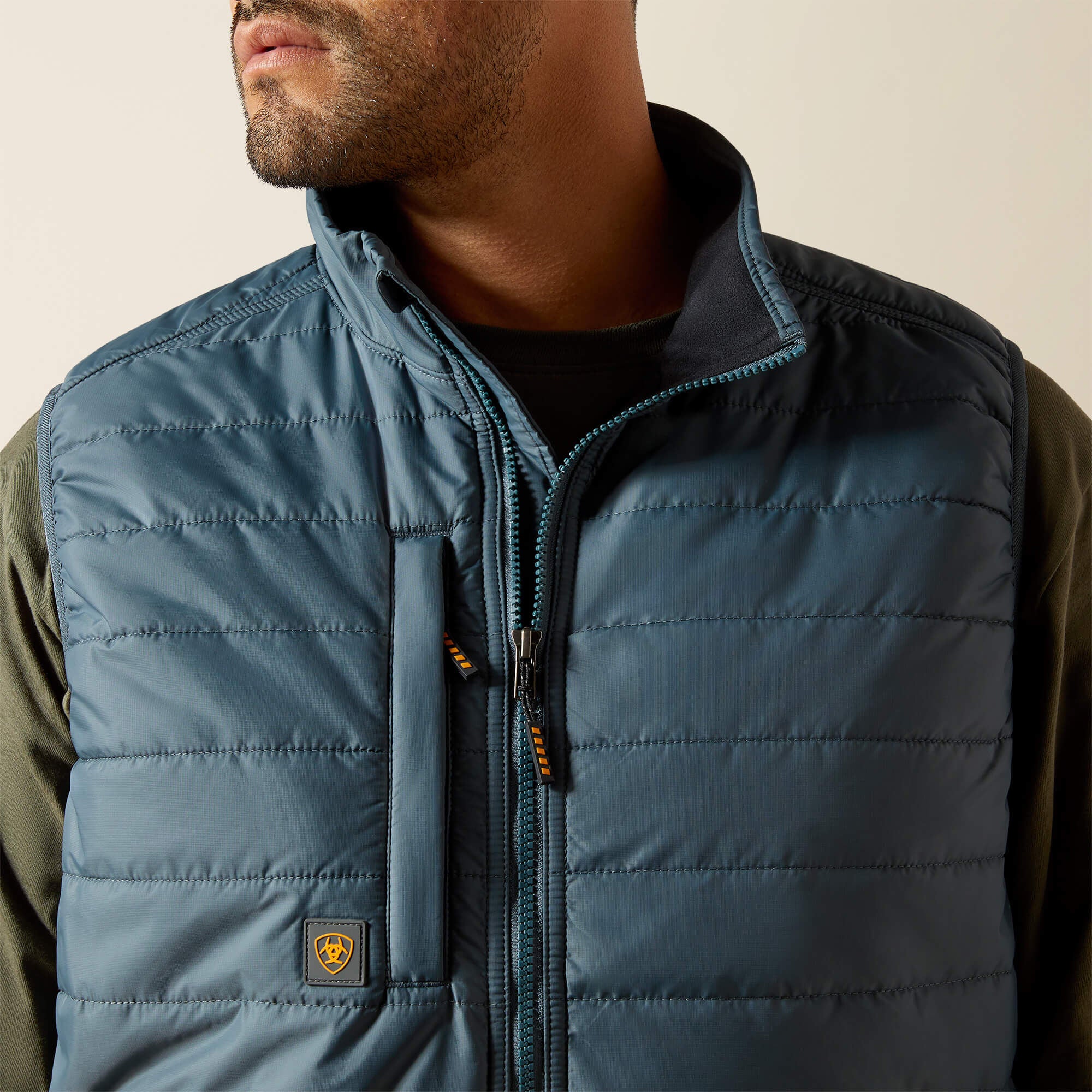 Men Rebar Cordura Ripstop Lightweight Insulated Vest | Ariat us