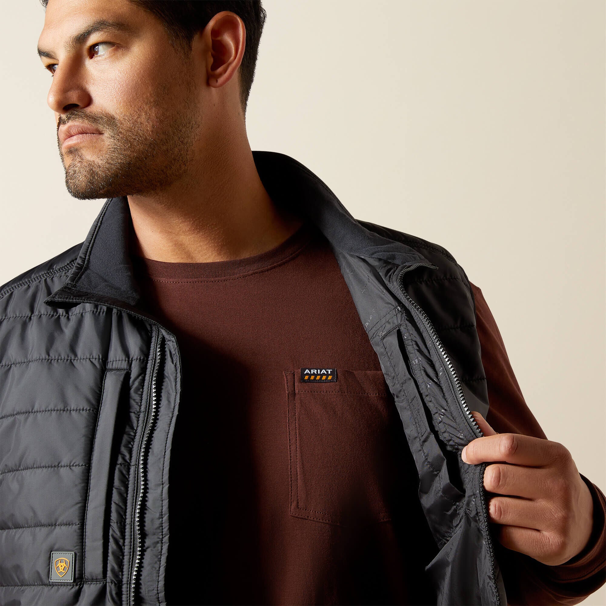 Men Rebar Cordura Ripstop Lightweight Insulated Vest | Ariat near me