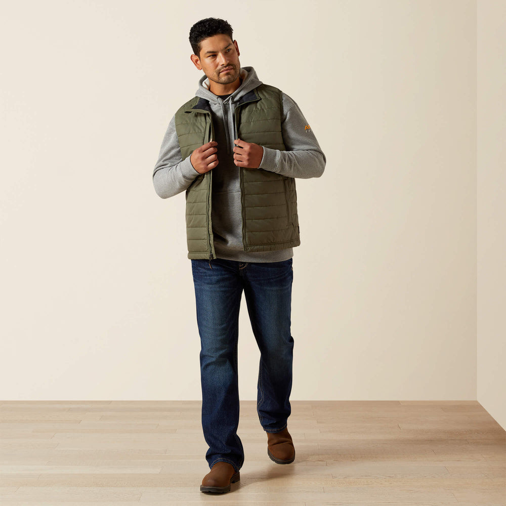 Men Rebar Cordura Ripstop Lightweight Insulated Vest | Ariat for sale