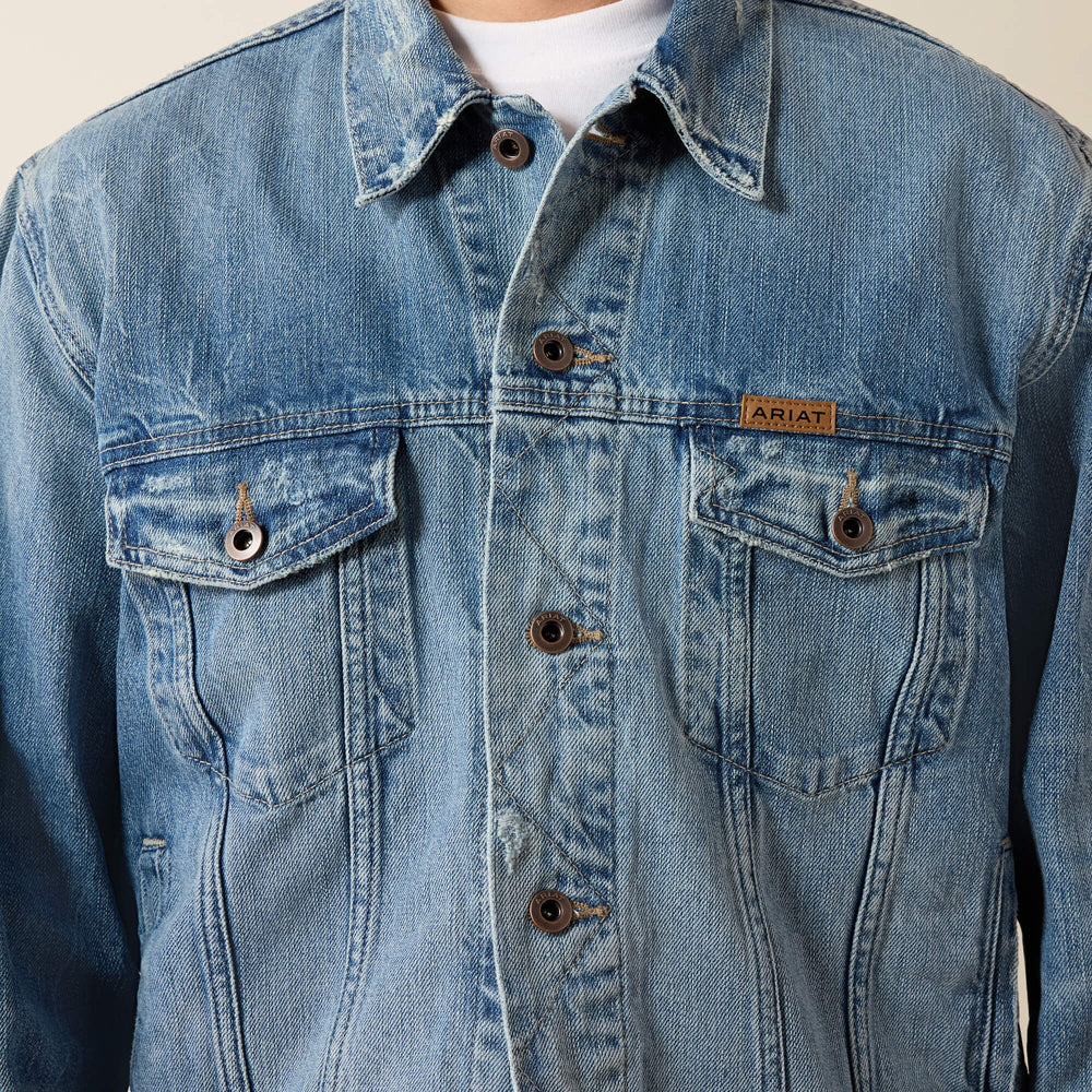 Men|Trends Denim Trucker Jacket | Ariat Discount