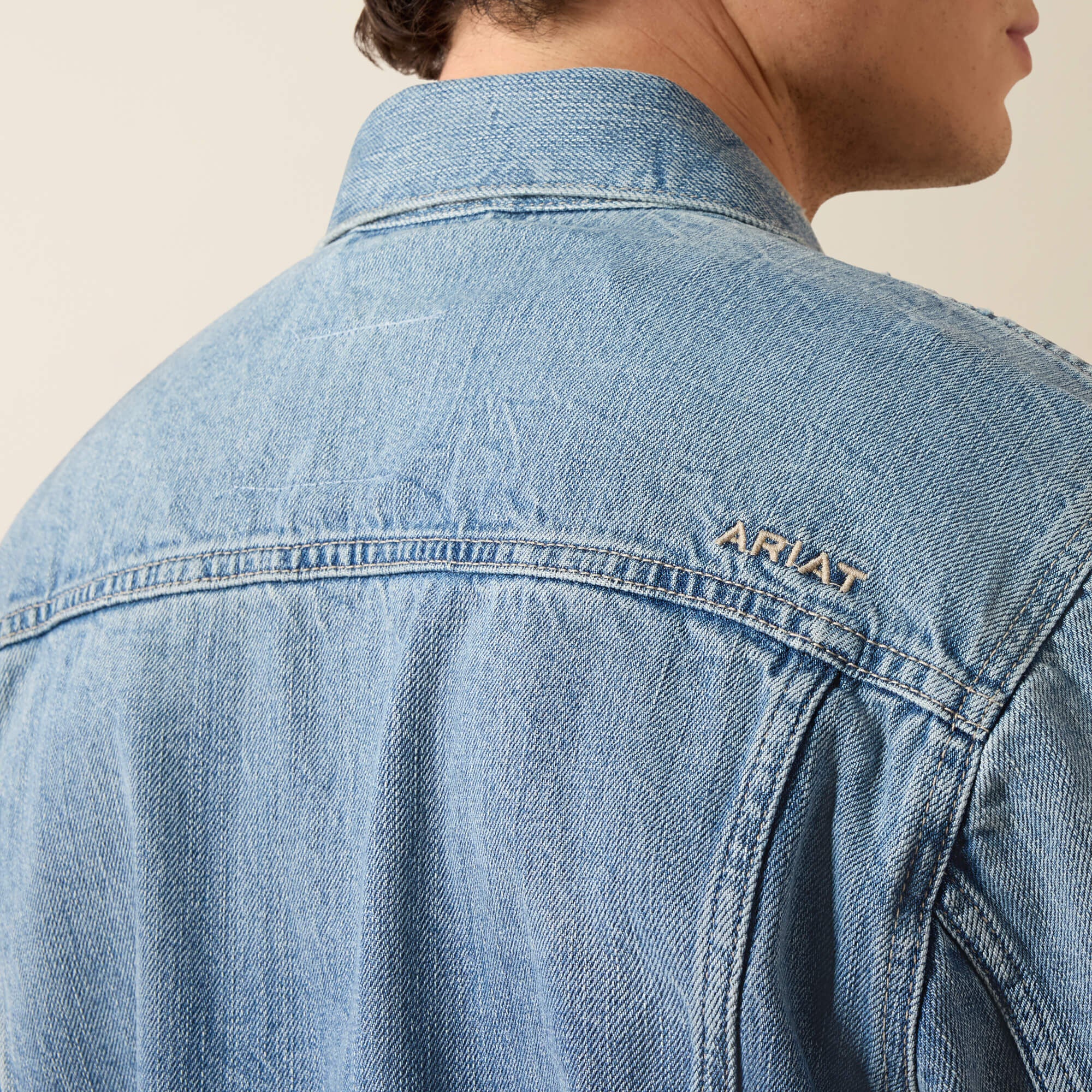 Men|Trends Denim Trucker Jacket | Ariat Discount