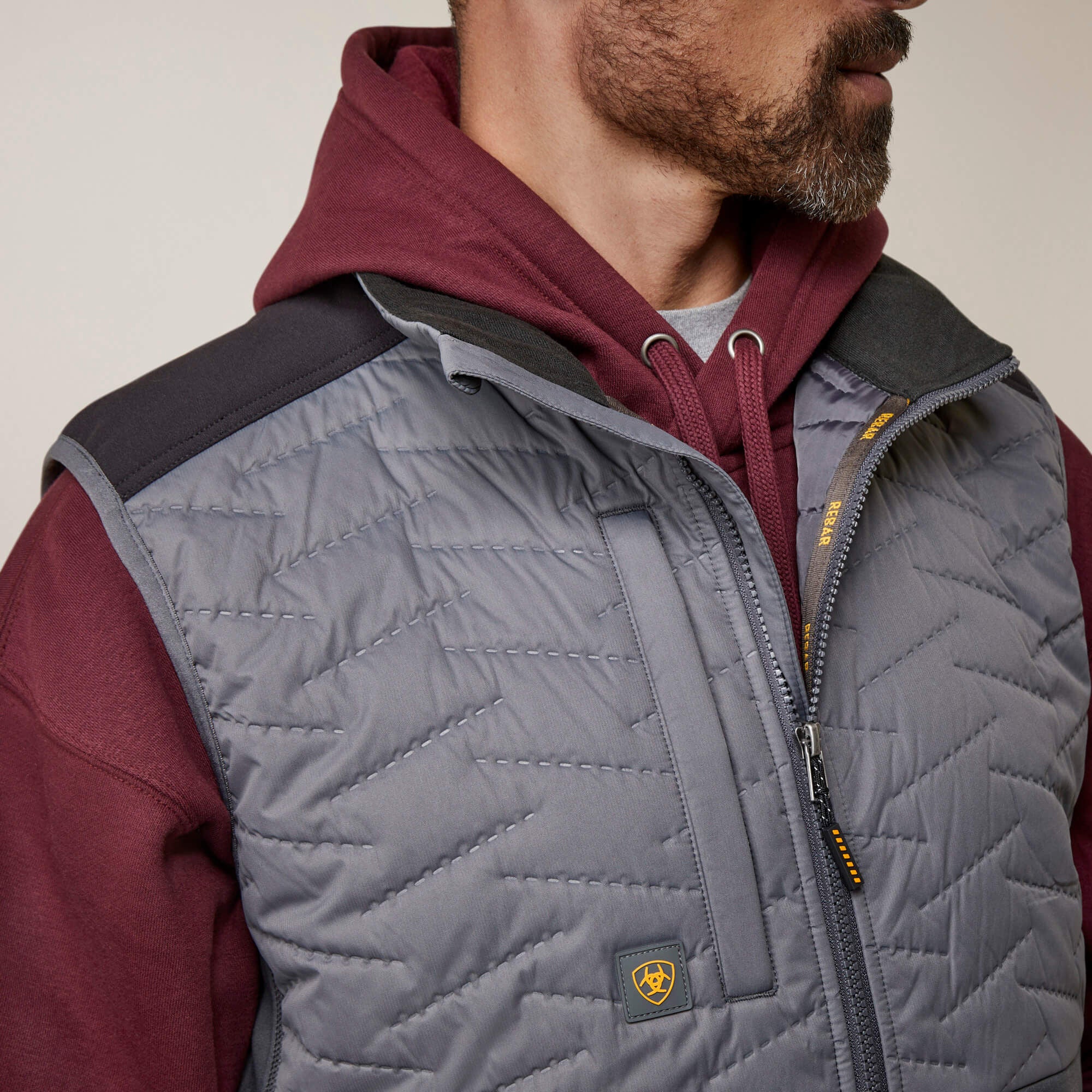 Men Rebar Cloud 9 Insulated Vest | Ariat us