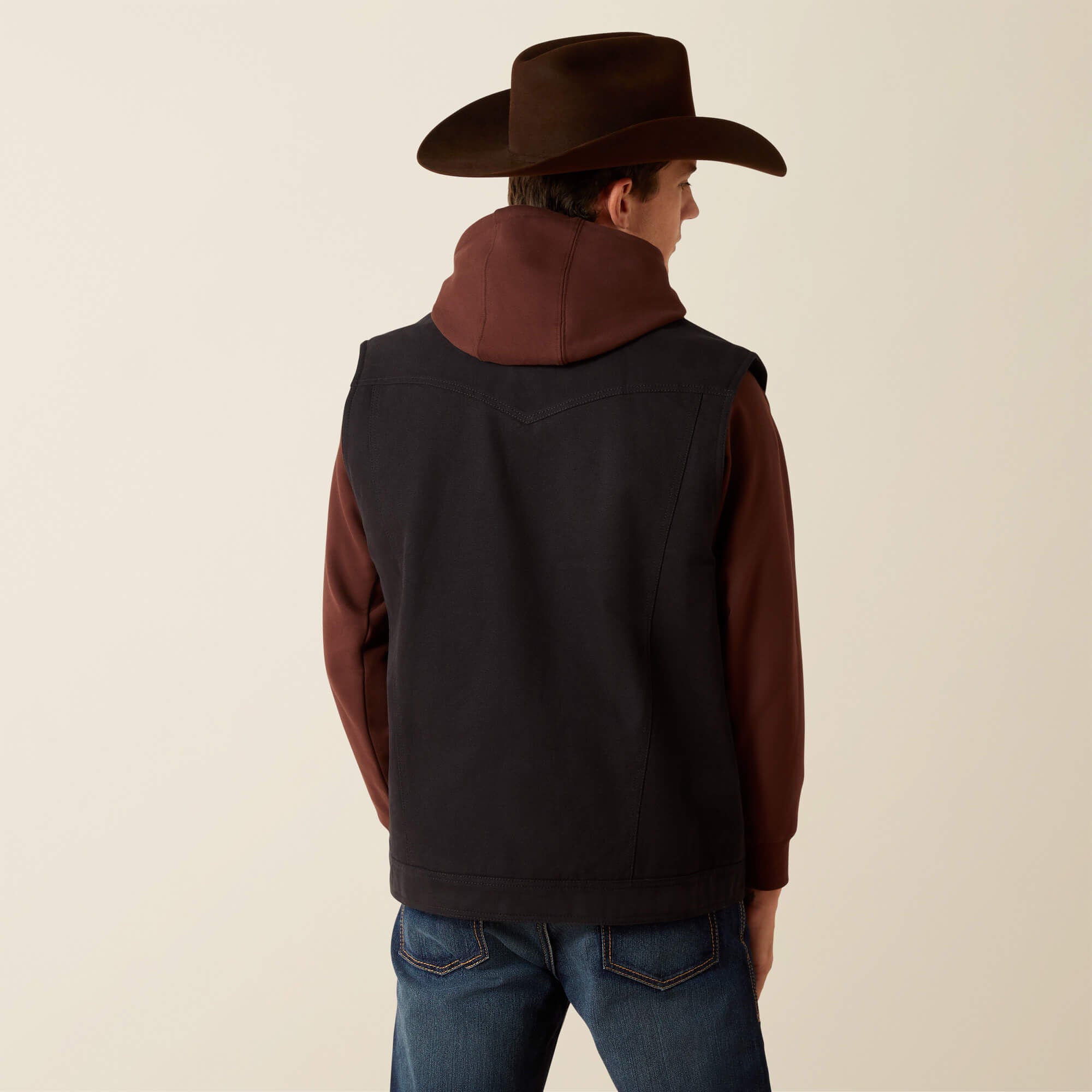 Men Canvas Rancher Vest | Ariat on sale
