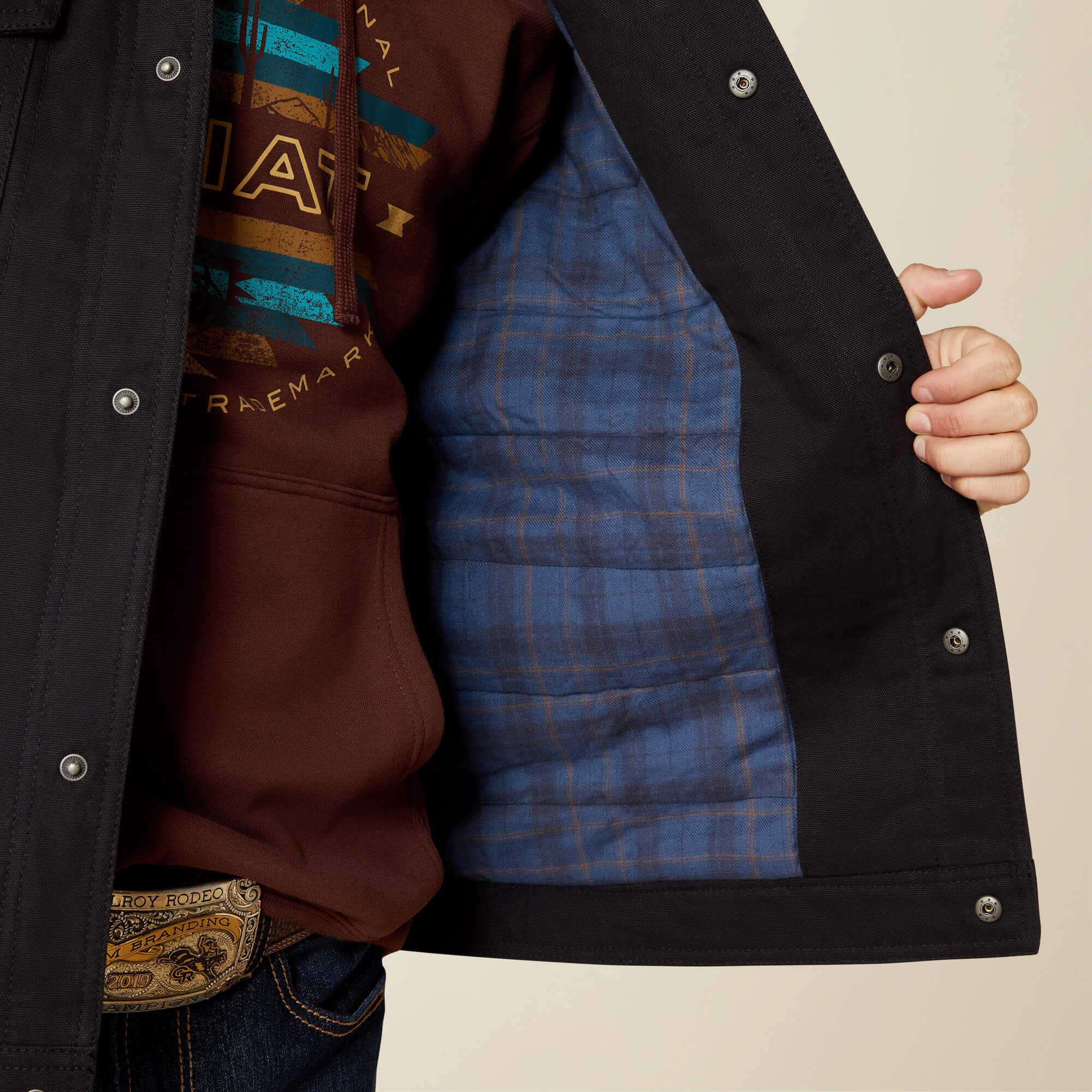 Men Canvas Rancher Vest | Ariat on sale