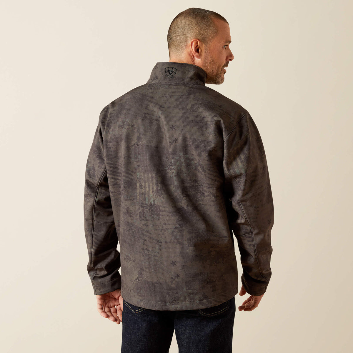 Men Patriot Flag Softshell Jacket | Ariat