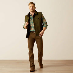 Men Canvas Rancher Vest | Ariat us