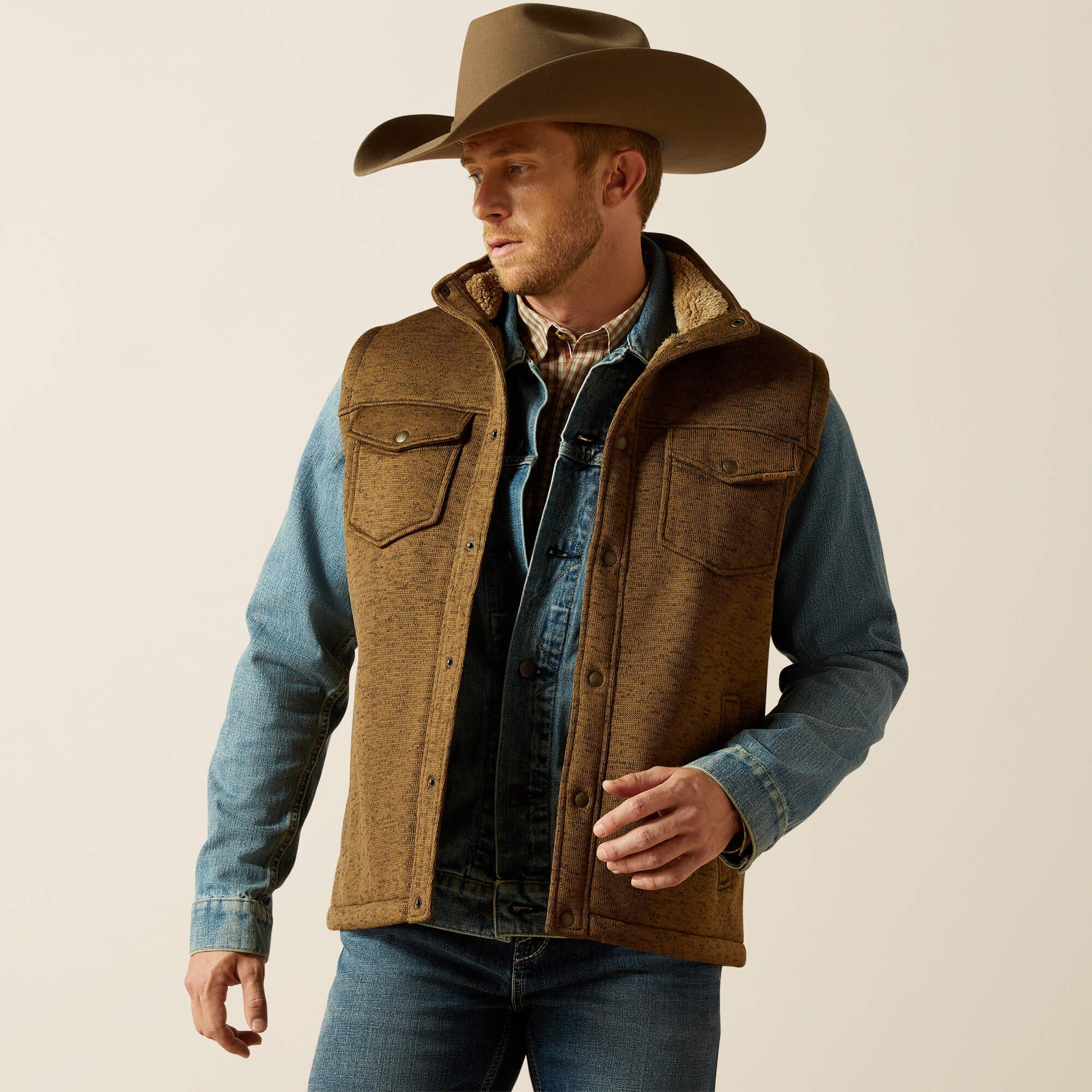Men Caldwell Sherpa Vest | Ariat